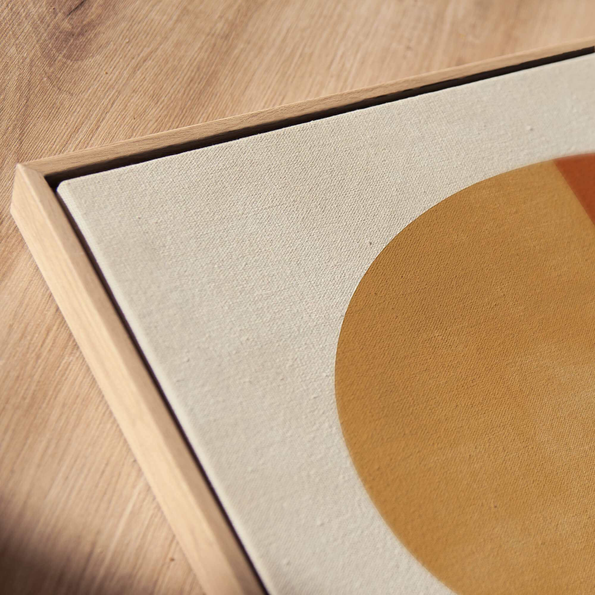 Sand and Stone Framed Canvas Wall Art - Melrose Editions