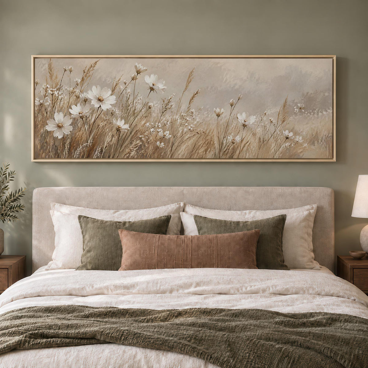 Airborne Blossoms Canvas Print Wall Art - Melrose Editions