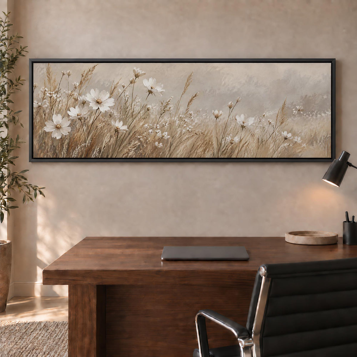 Airborne Blossoms Canvas Print Wall Art - Melrose Editions