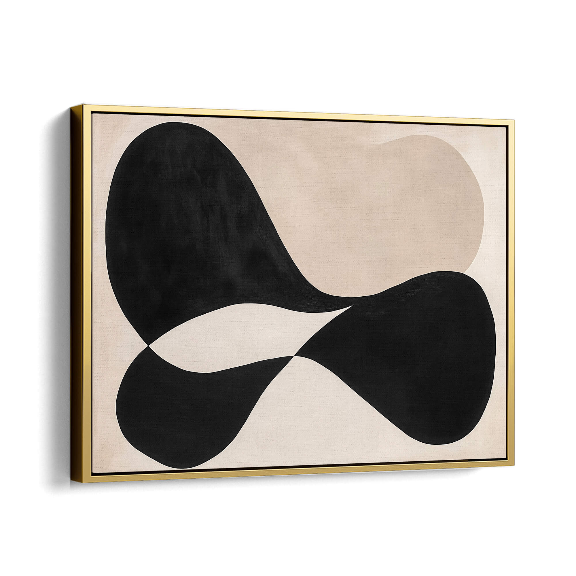 Balance Form Canvas Print Gold Wall Art - Melrose Editions