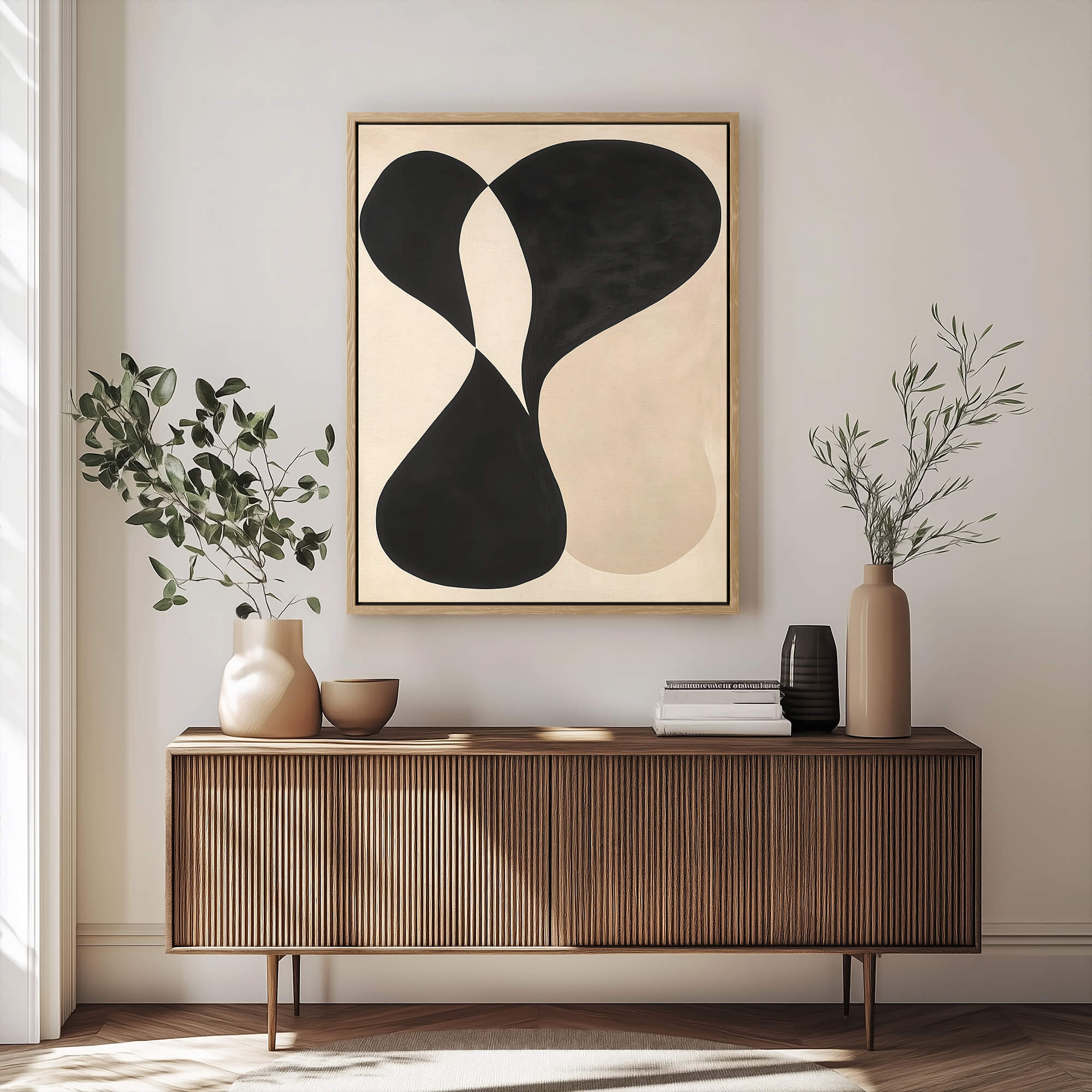 Balance Form Canvas Print Wall Art - Melrose Editions