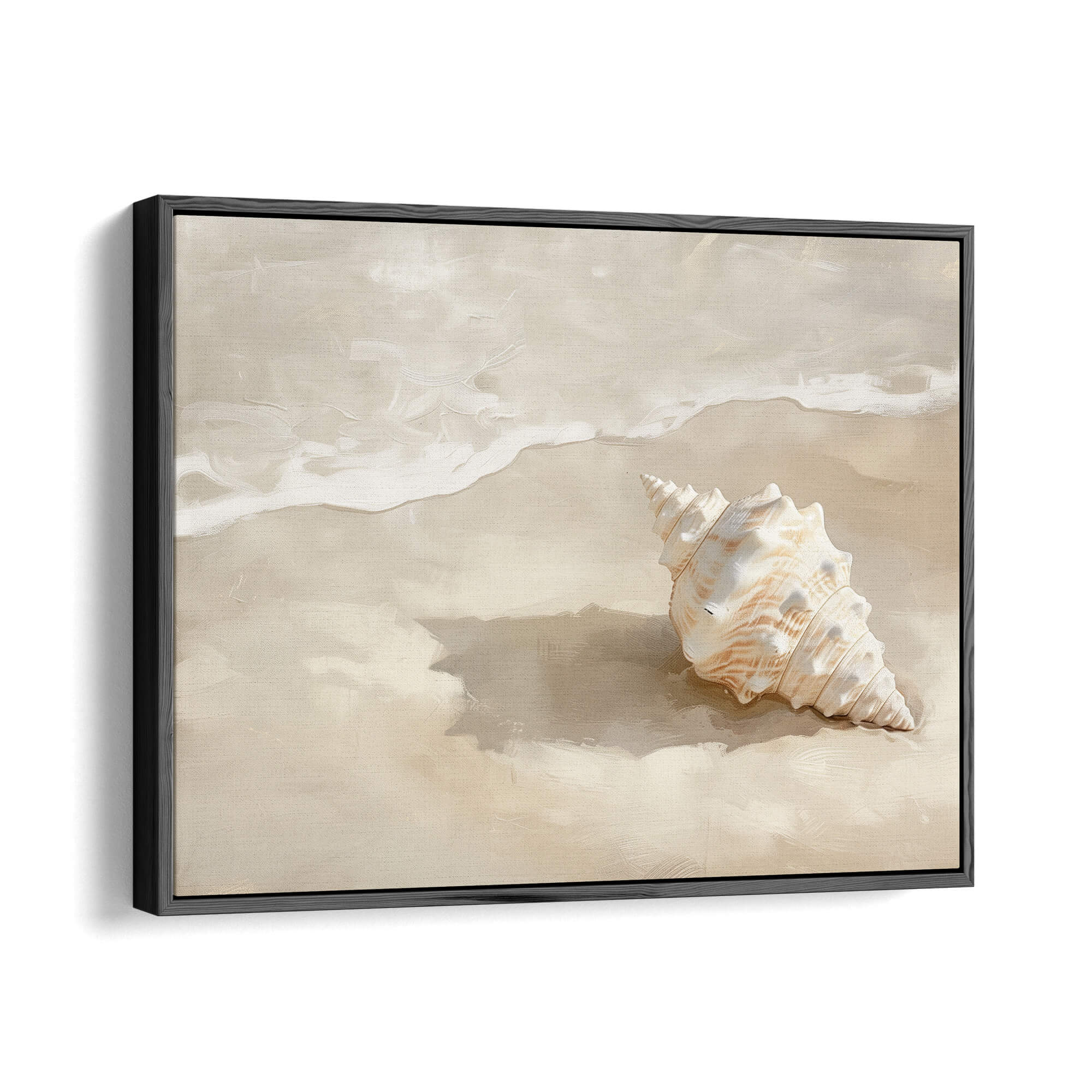 Calm Waters Canvas Print Black Wall Art - Melrose Editions