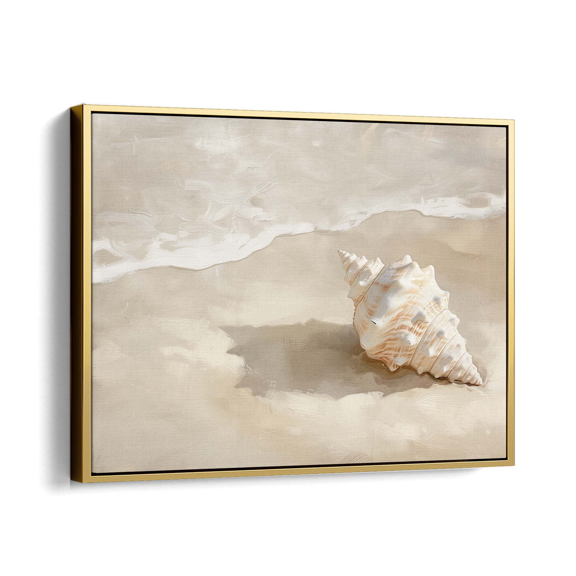 Calm Waters Canvas Print Gold Wall Art - Melrose Editions