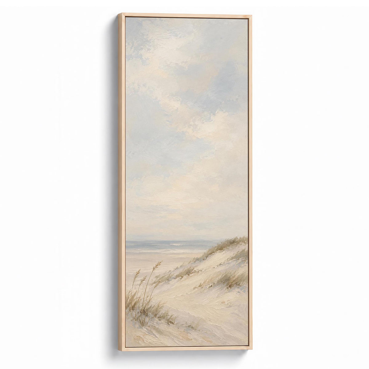 Chalk Sands Canvas Print Natural Wall Art - Melrose Editions