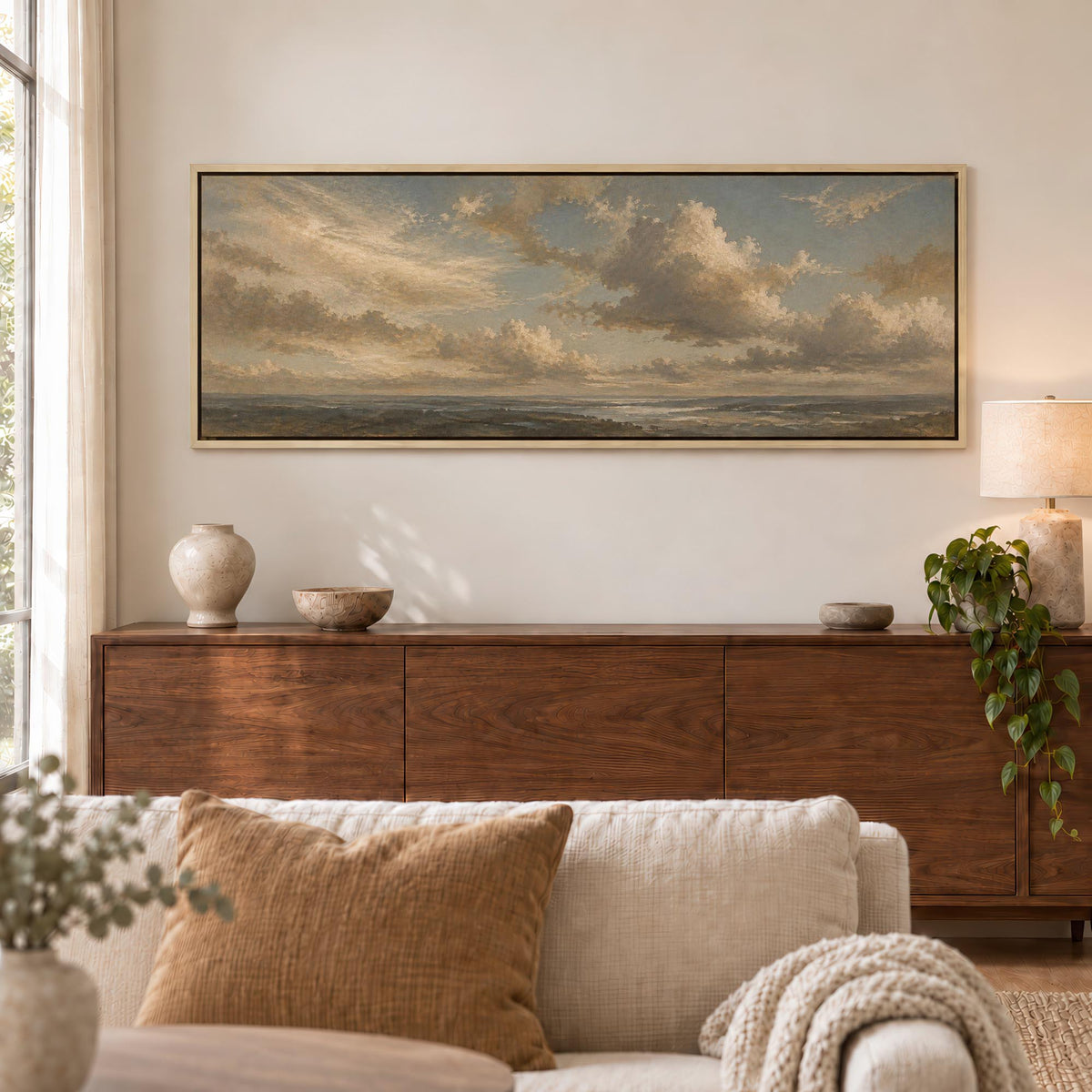 Cloud Study Canvas Print Wall Art - Melrose Editions