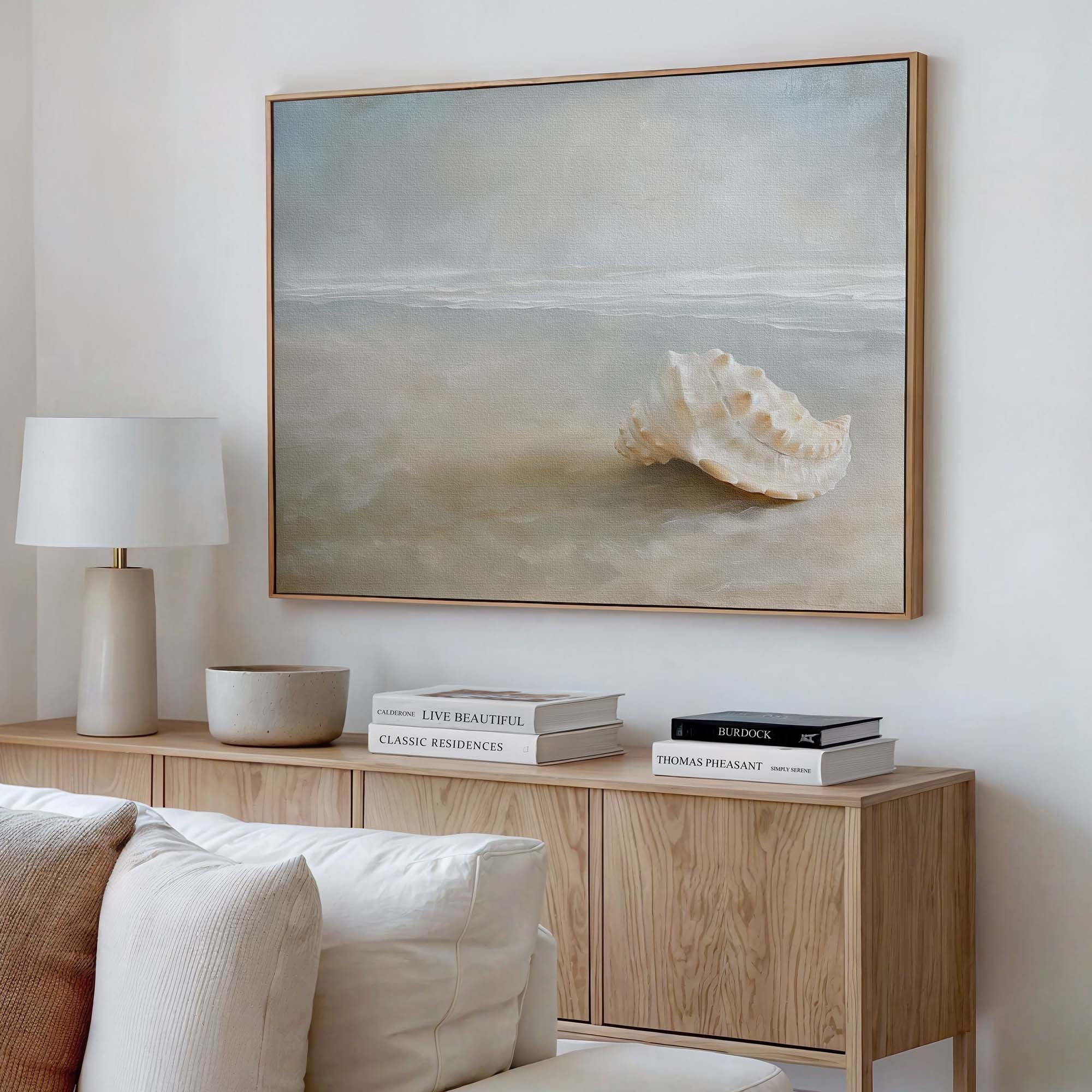 Coastal Calm Canvas Print Wall Art - Melrose Editions