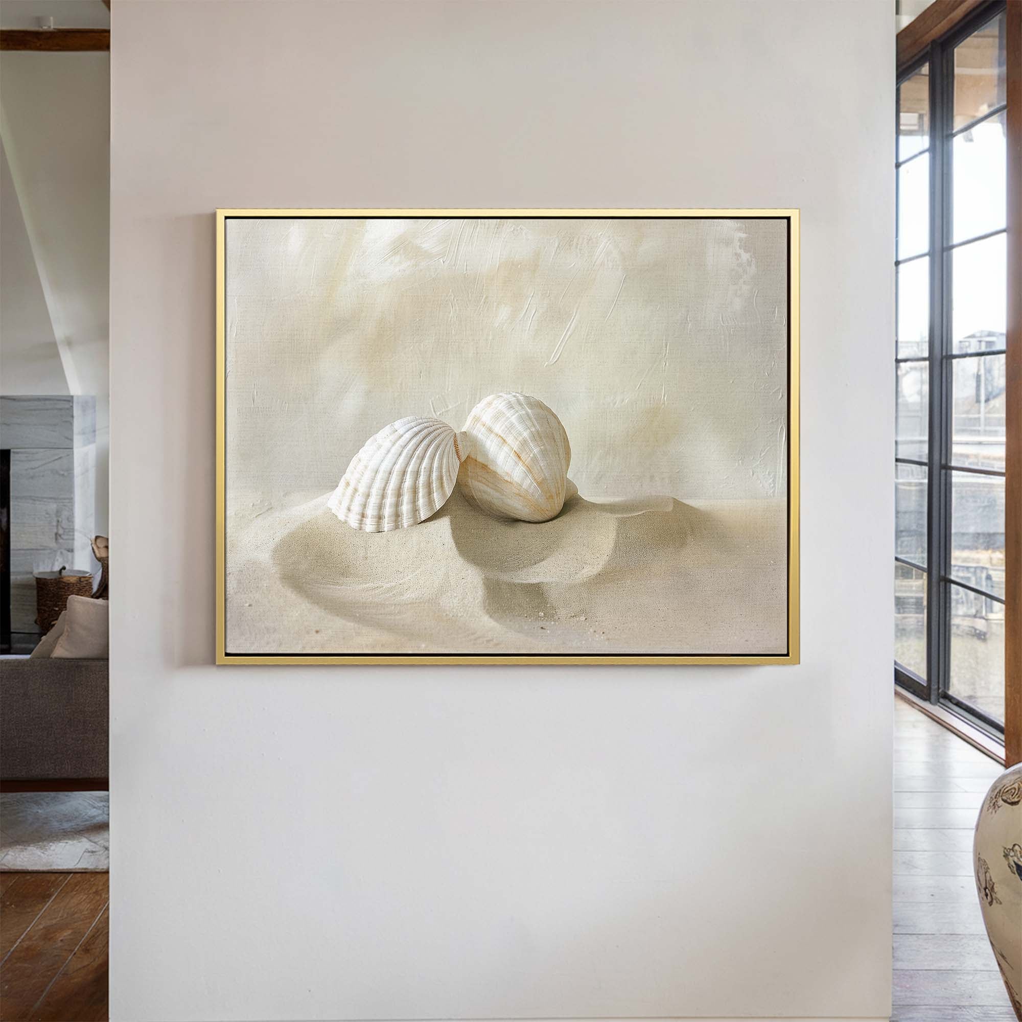 Coastal Dreams Canvas Print Small — 18×24″ Natural Wall Art - Melrose Editions