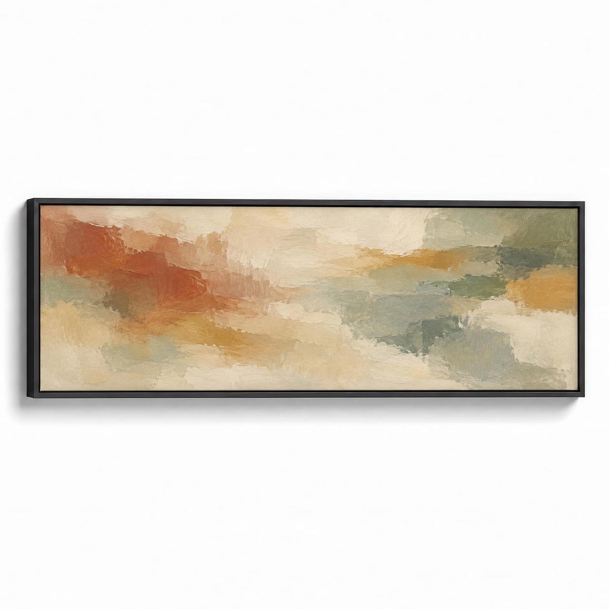 Colour Fields Canvas Print Black Wall Art - Melrose Editions