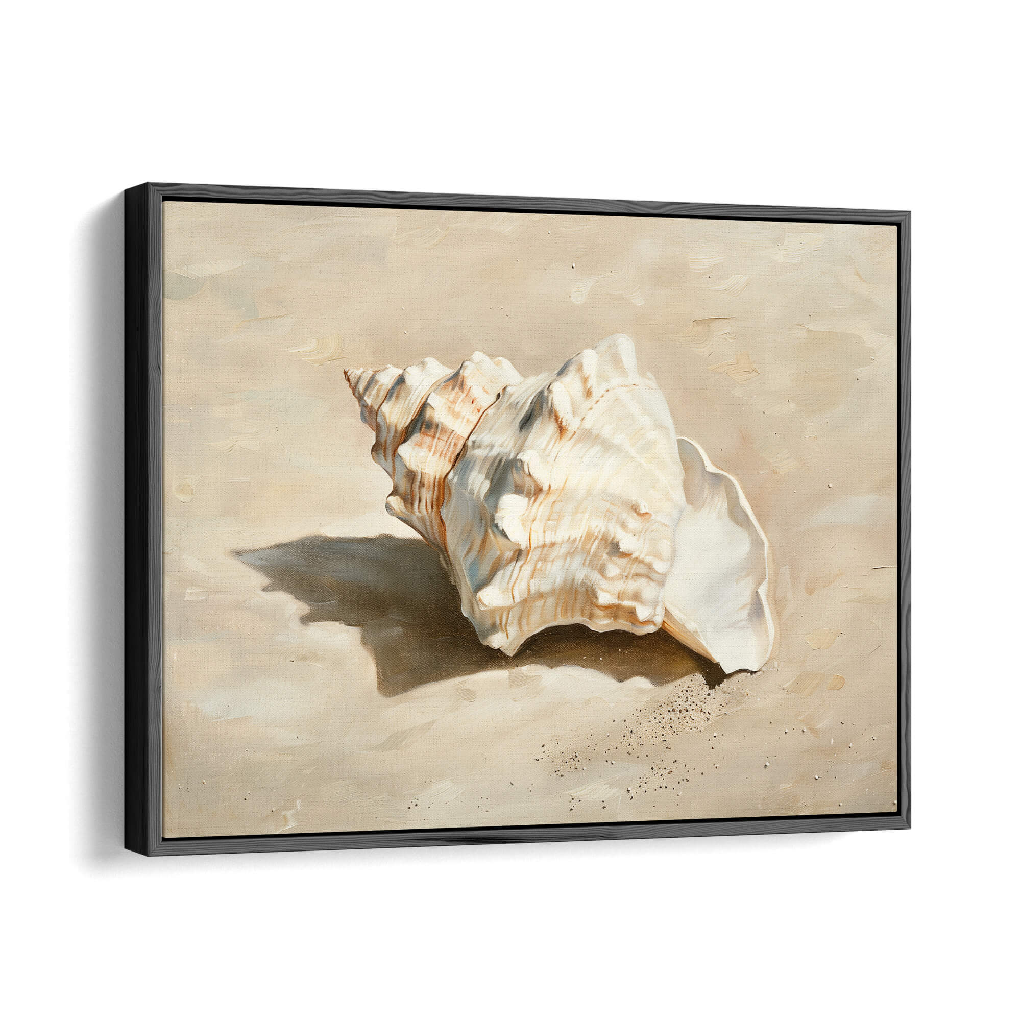 Drifted Beauty Canvas Print Black Wall Art - Melrose Editions
