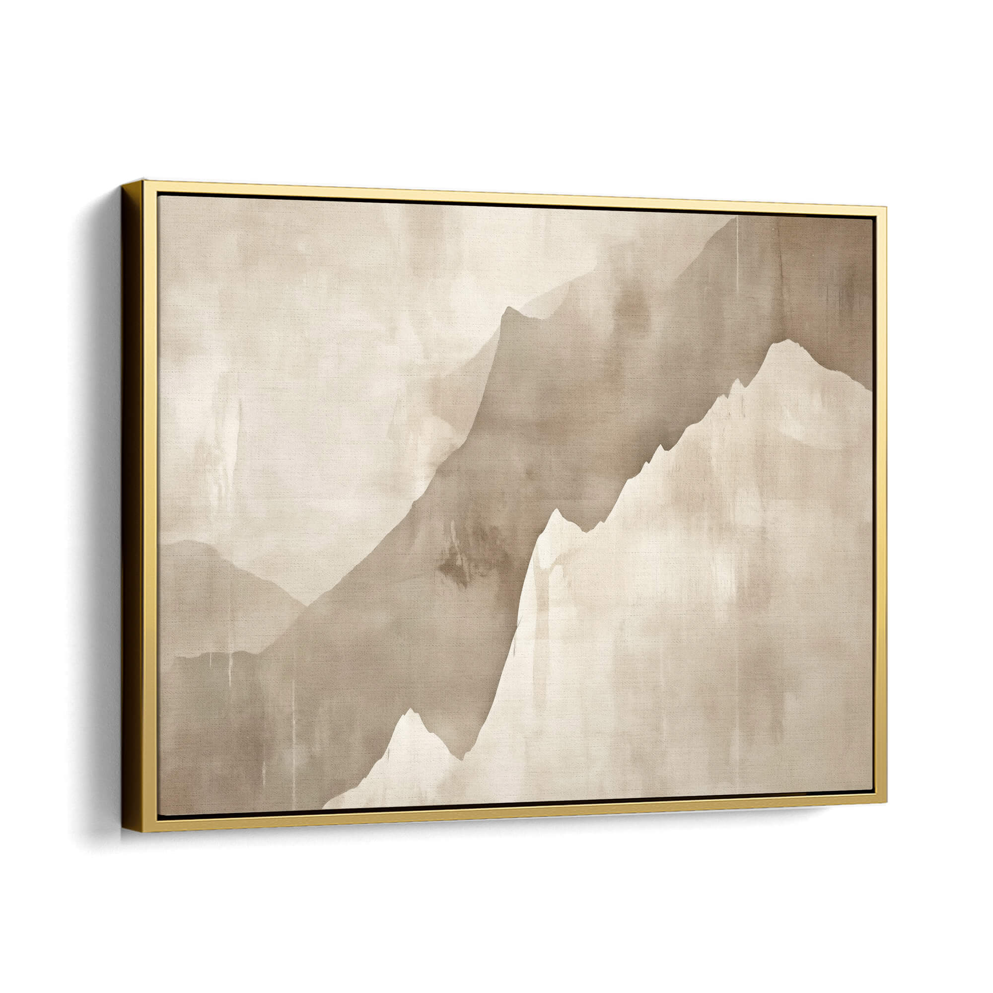 Drifted Vale Canvas Print Gold Wall Art - Melrose Editions
