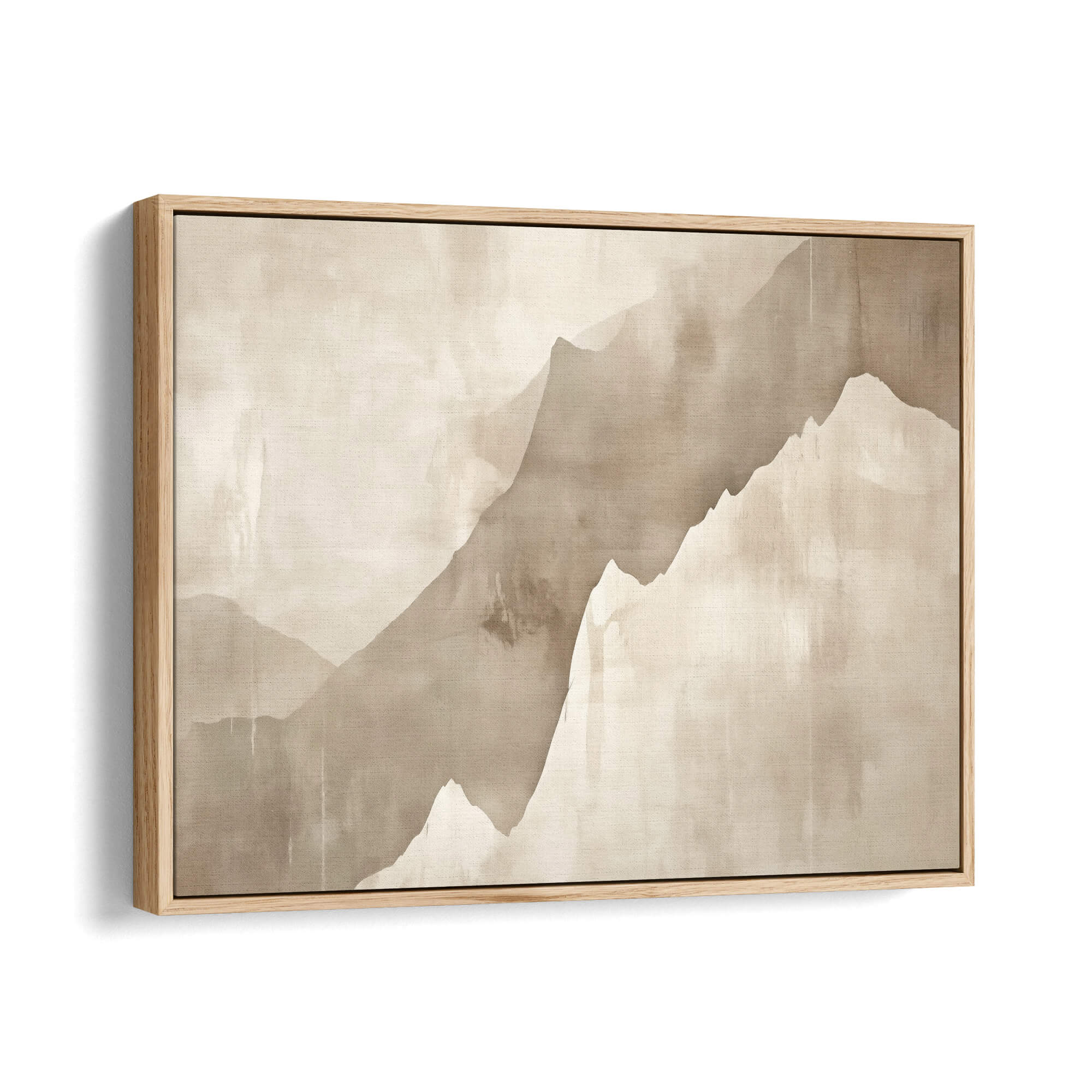 Drifted Vale Canvas Print Natural Wall Art - Melrose Editions