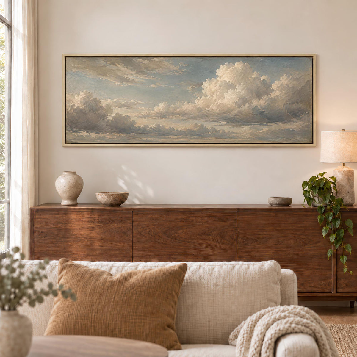 Drifting Light Canvas Print Wall Art - Melrose Editions