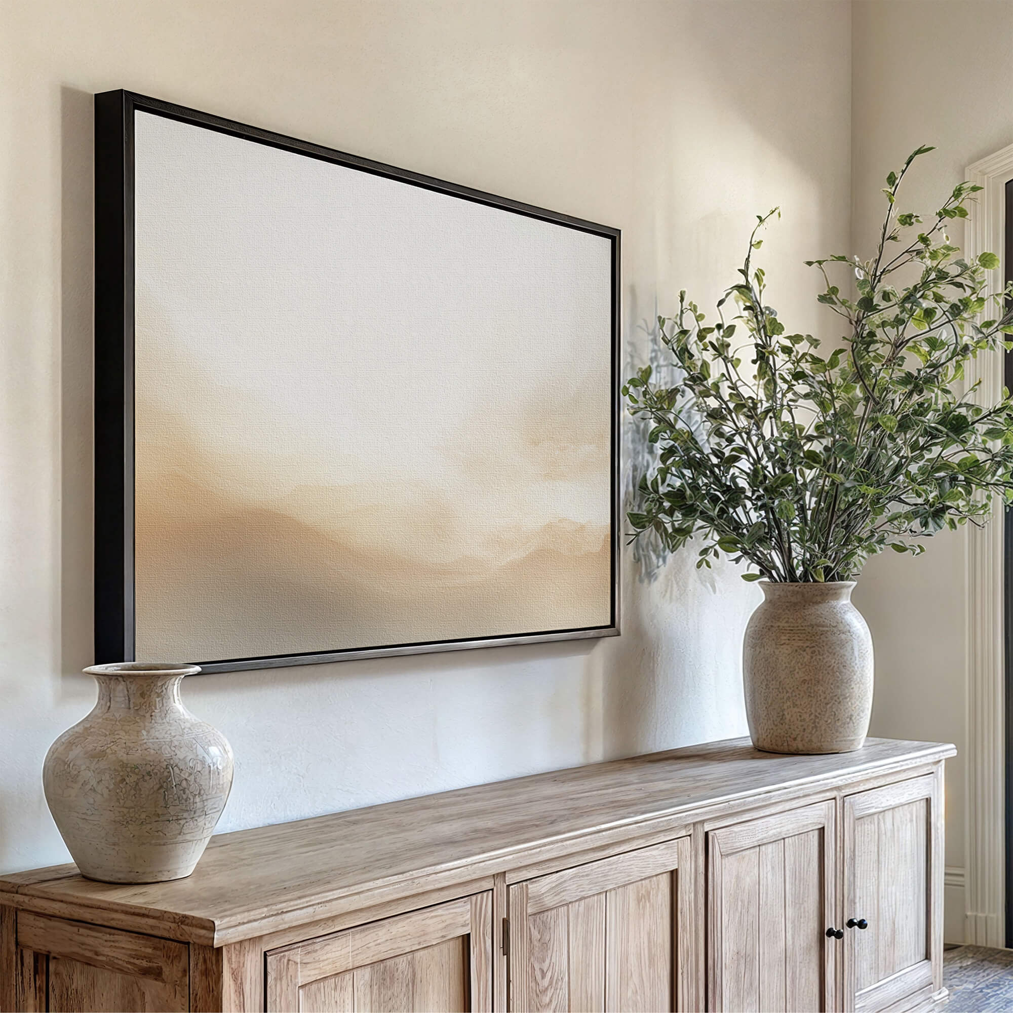 Dune Framed Canvas Wall Art - Melrose Editions