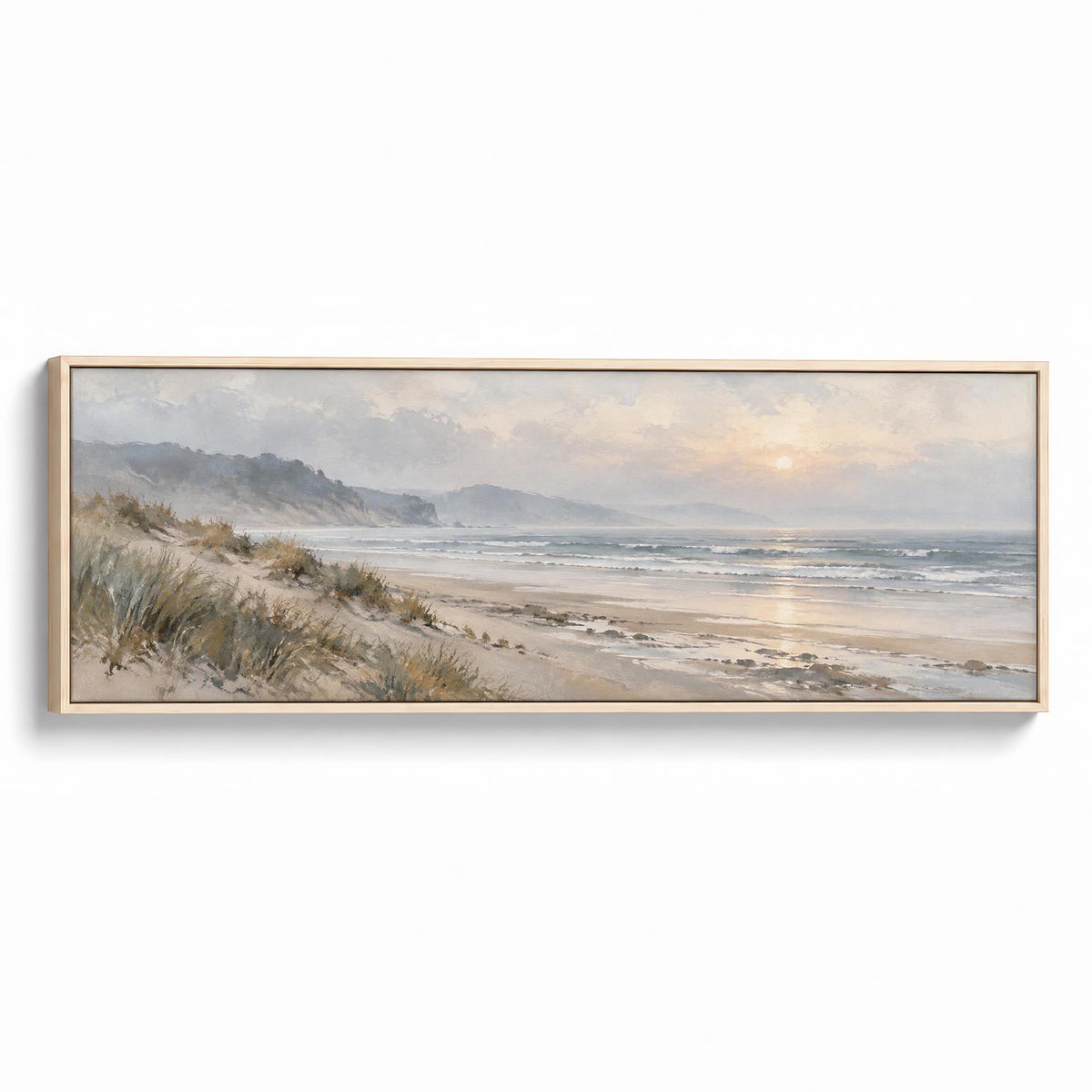 Dune Light Canvas Print Natural Wall Art - Melrose Editions