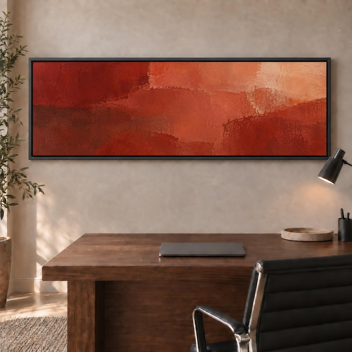 Ember Fields Canvas Print Wall Art - Melrose Editions