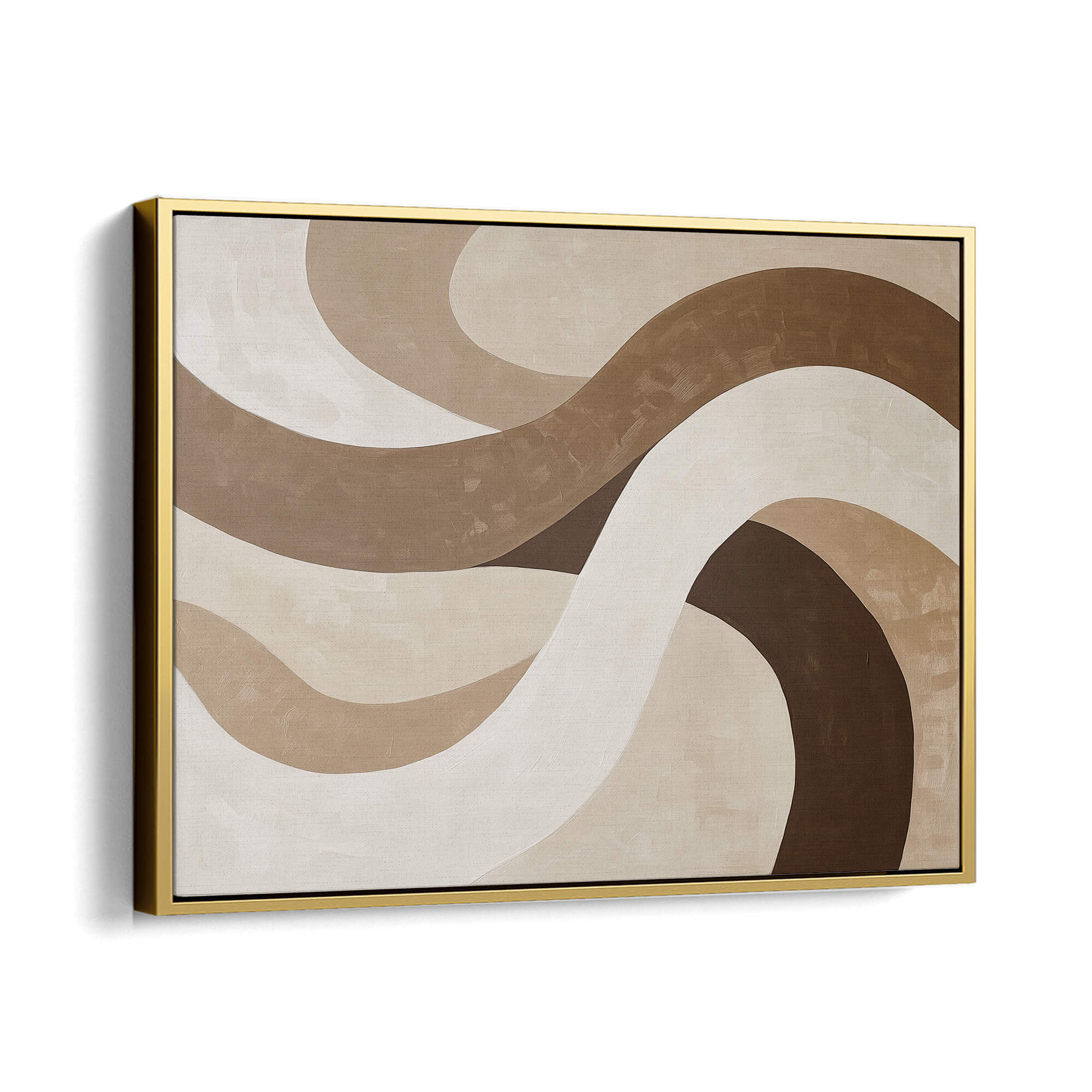 Muted Terrain Canvas Print Gold Wall Art - Melrose Editions