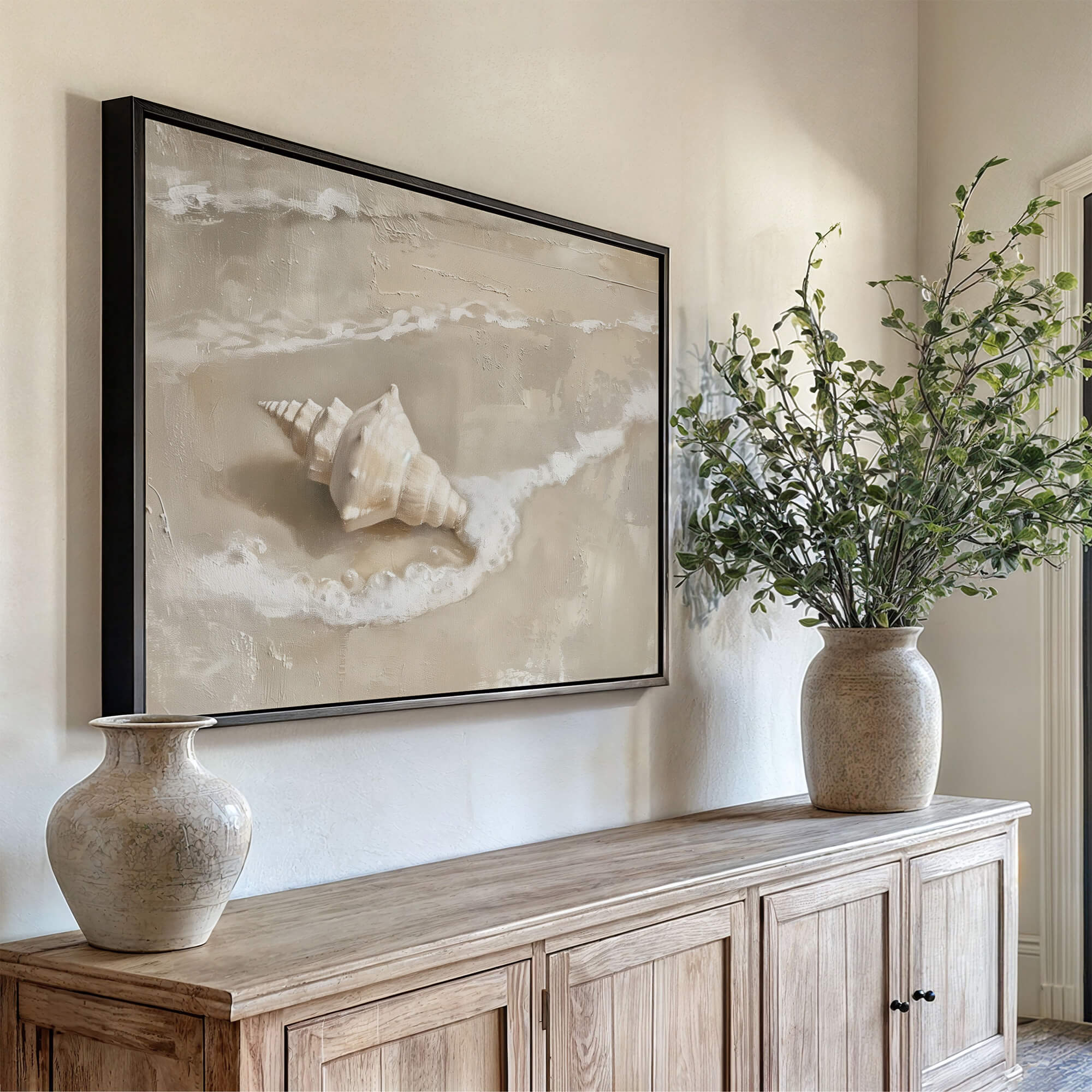 Foam Kiss Canvas Print Wall Art - Melrose Editions