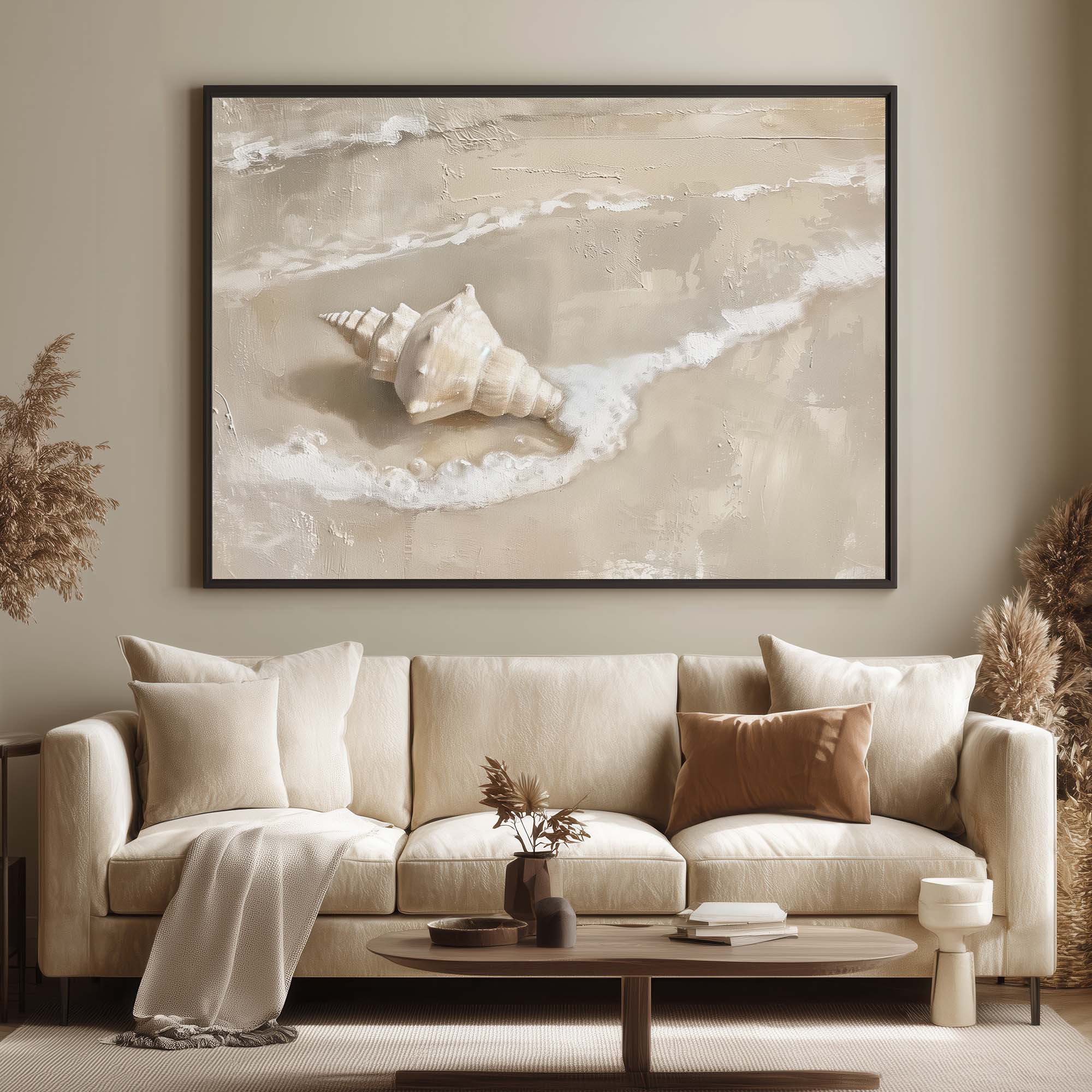 Foam Kiss Canvas Print Wall Art - Melrose Editions