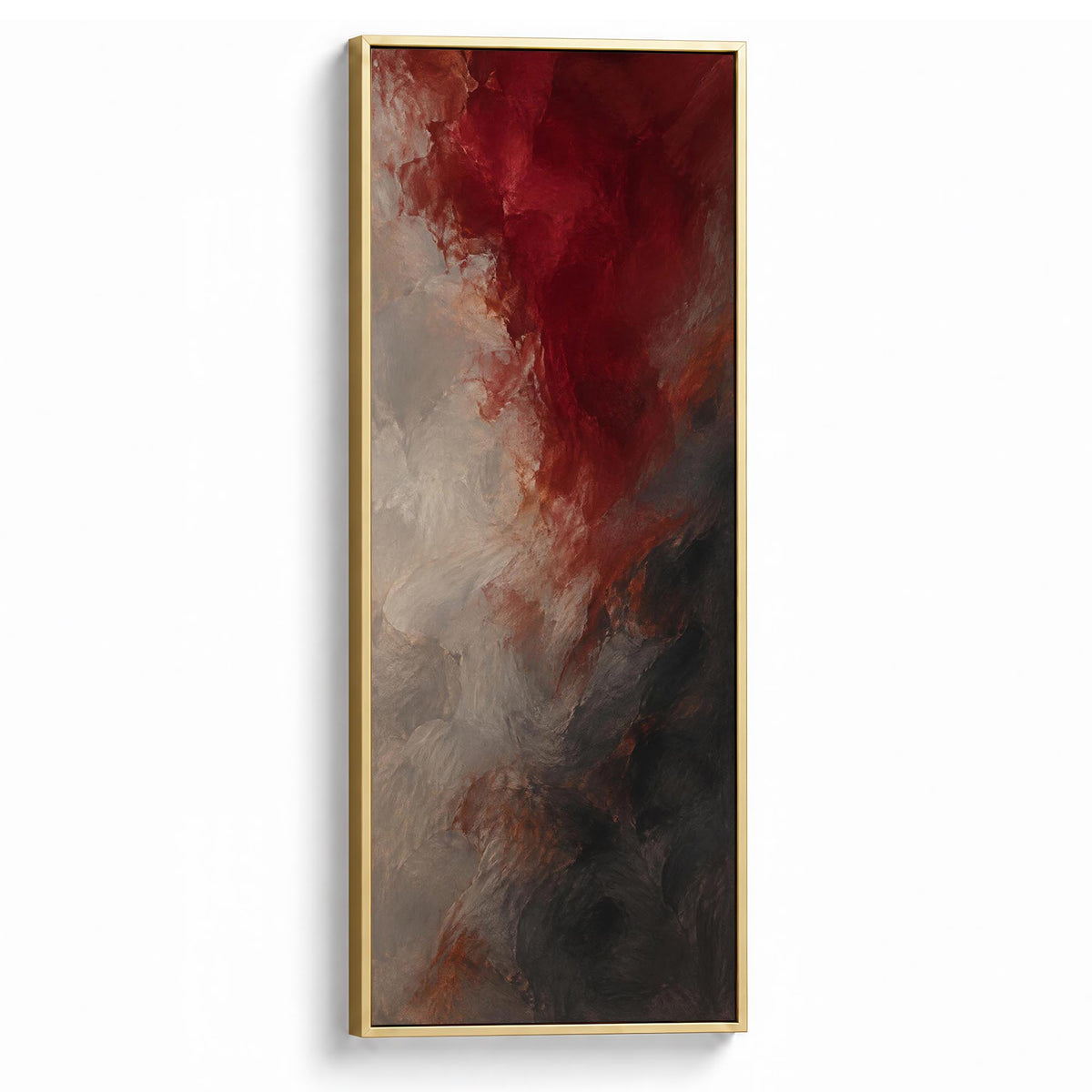 Garnet Shadows Canvas Print Gold Wall Art - Melrose Editions