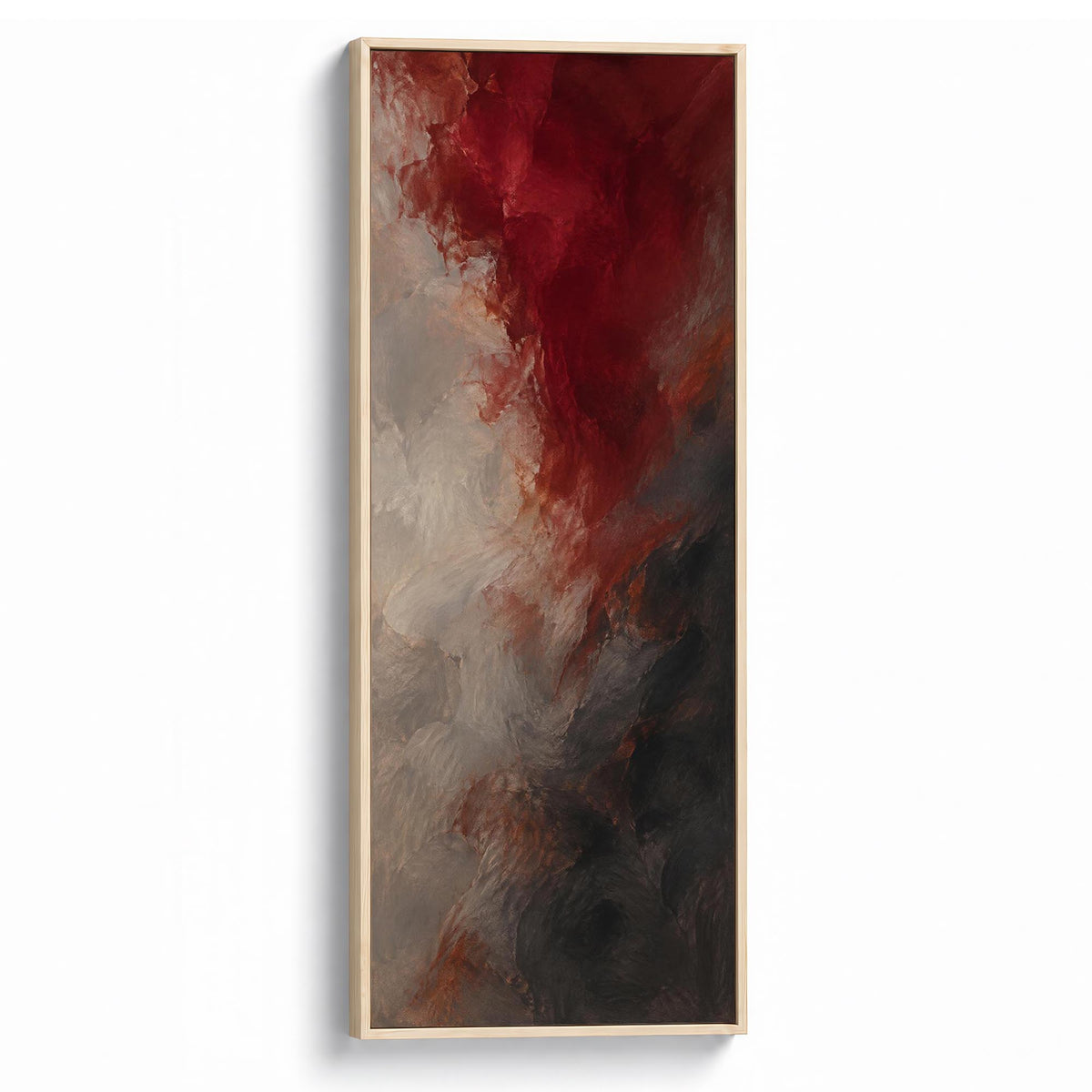 Garnet Shadows Canvas Print Natural Wall Art - Melrose Editions