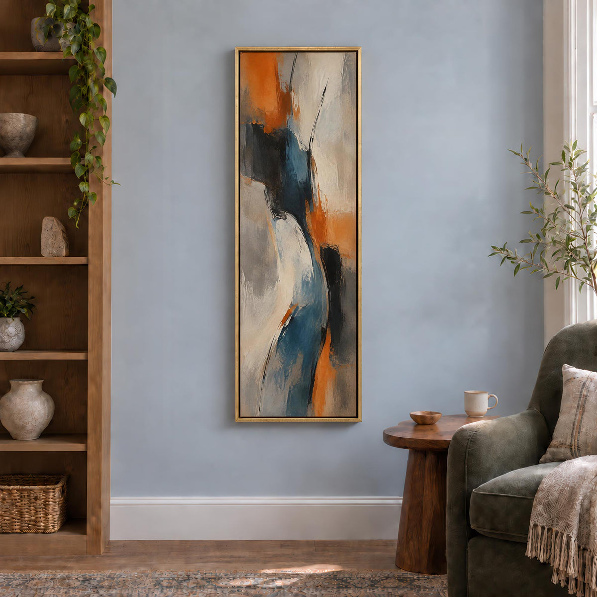 Gathered Colours Canvas Print Wall Art - Melrose Editions