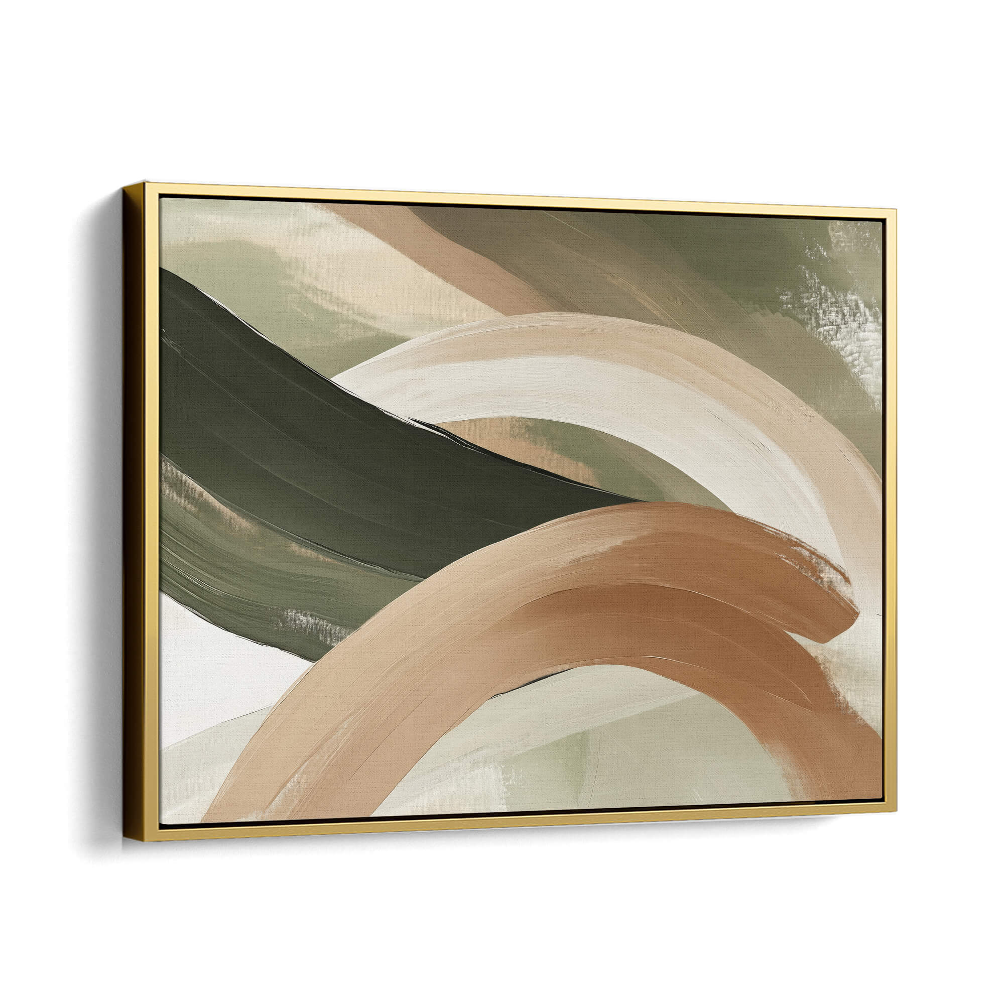 Glade Framed Canvas Gold Wall Art - Melrose Editions