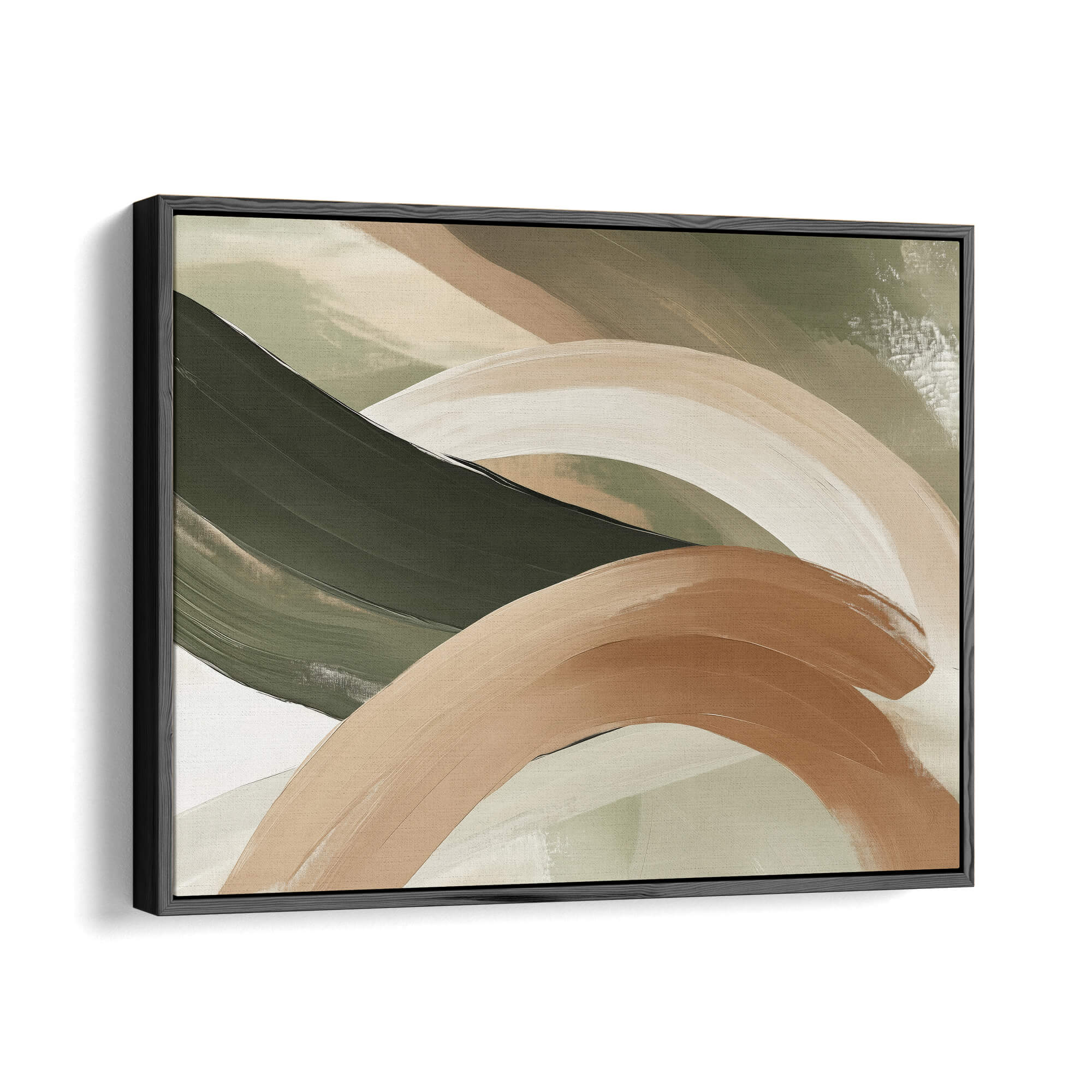 Glade Framed Canvas Black Wall Art - Melrose Editions