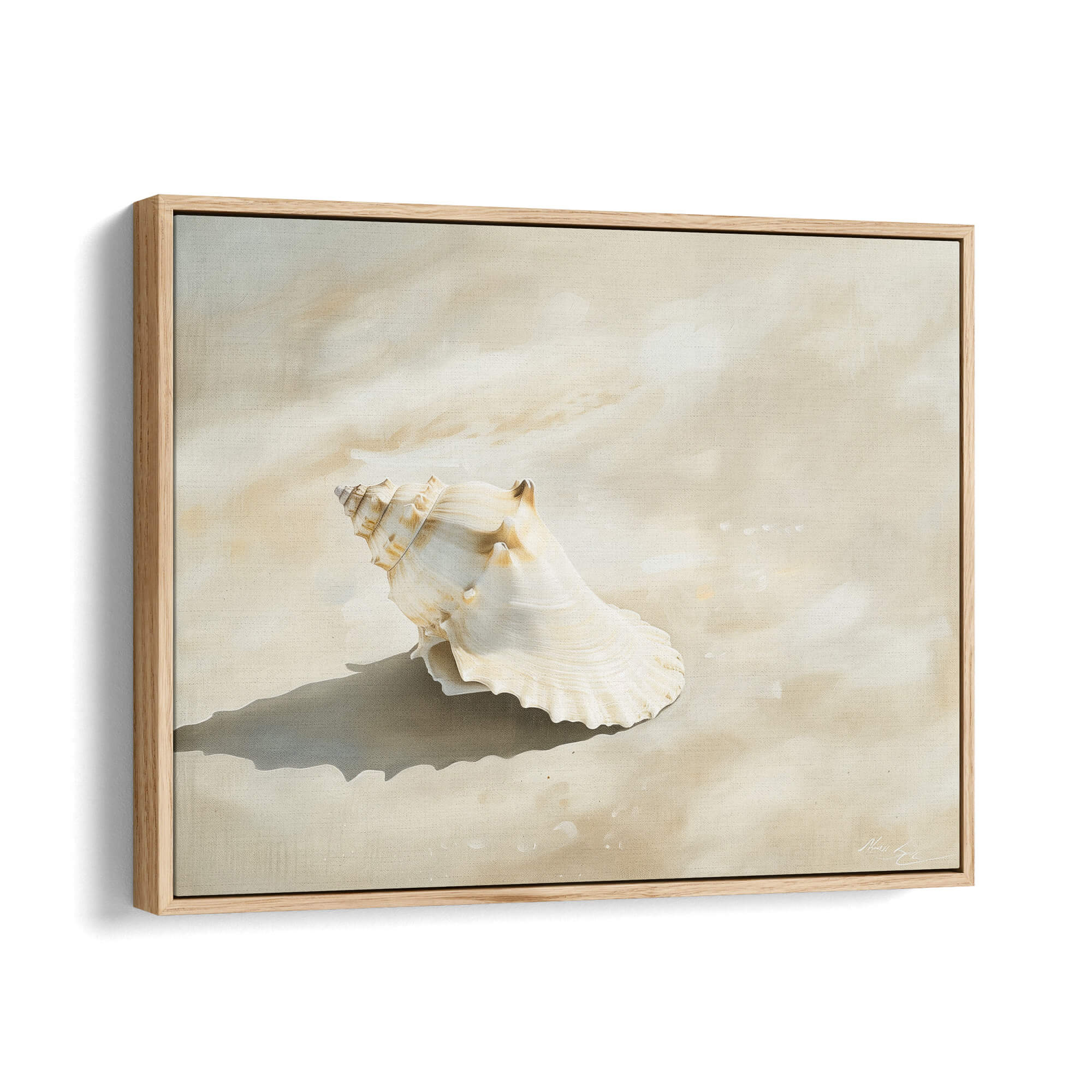 Golden Drift Canvas Print Natural Wall Art - Melrose Editions