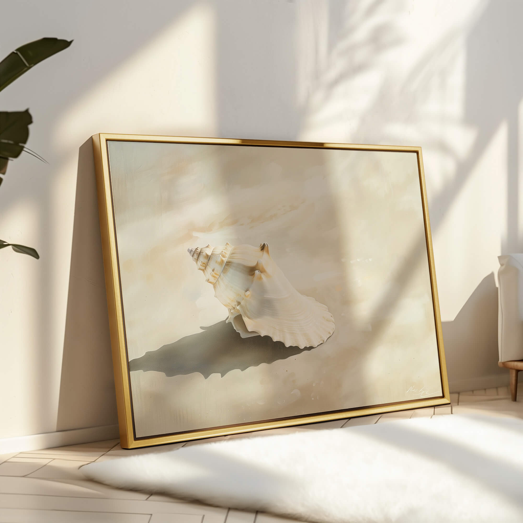 Golden Drift Canvas Print Wall Art - Melrose Editions