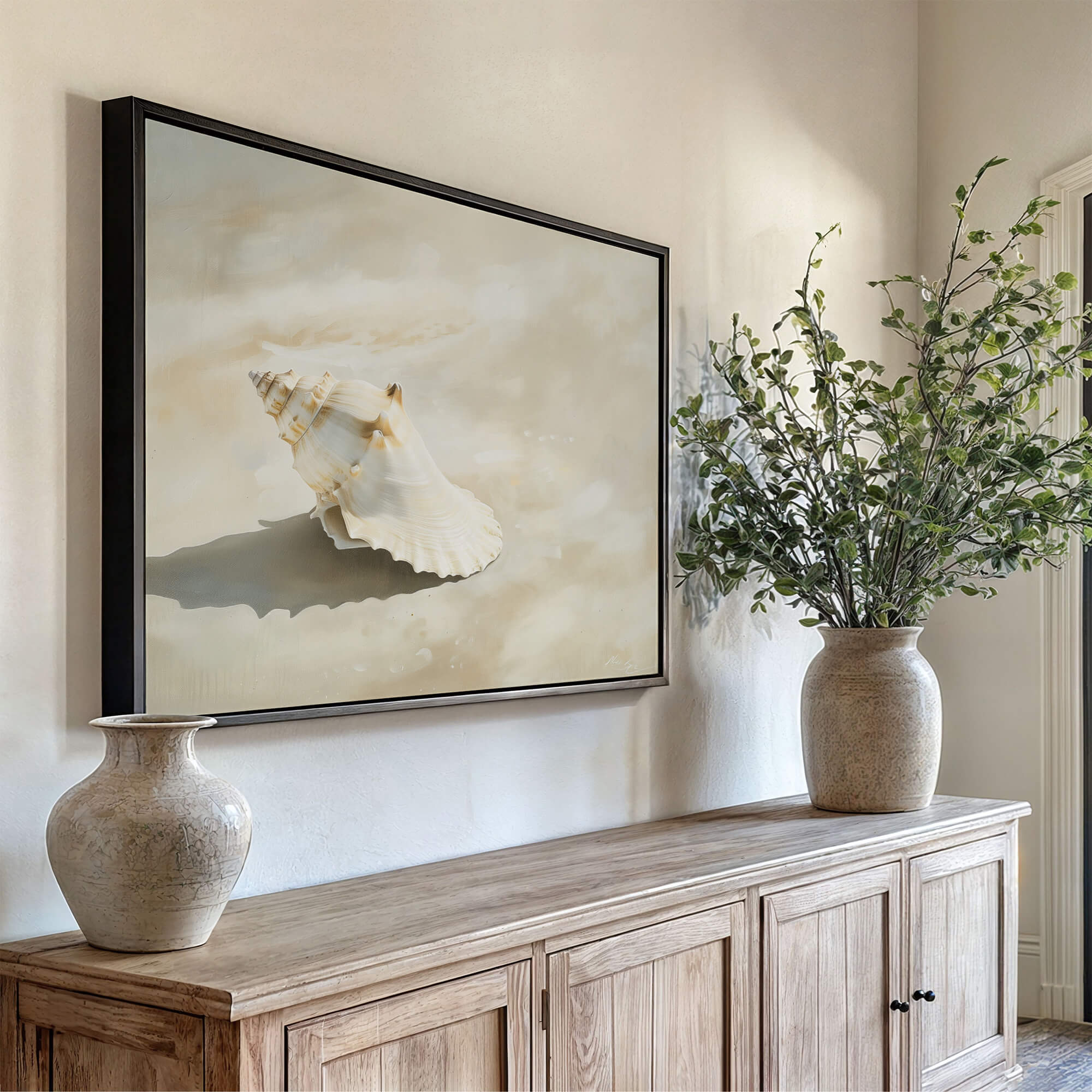Golden Drift Canvas Print Wall Art - Melrose Editions