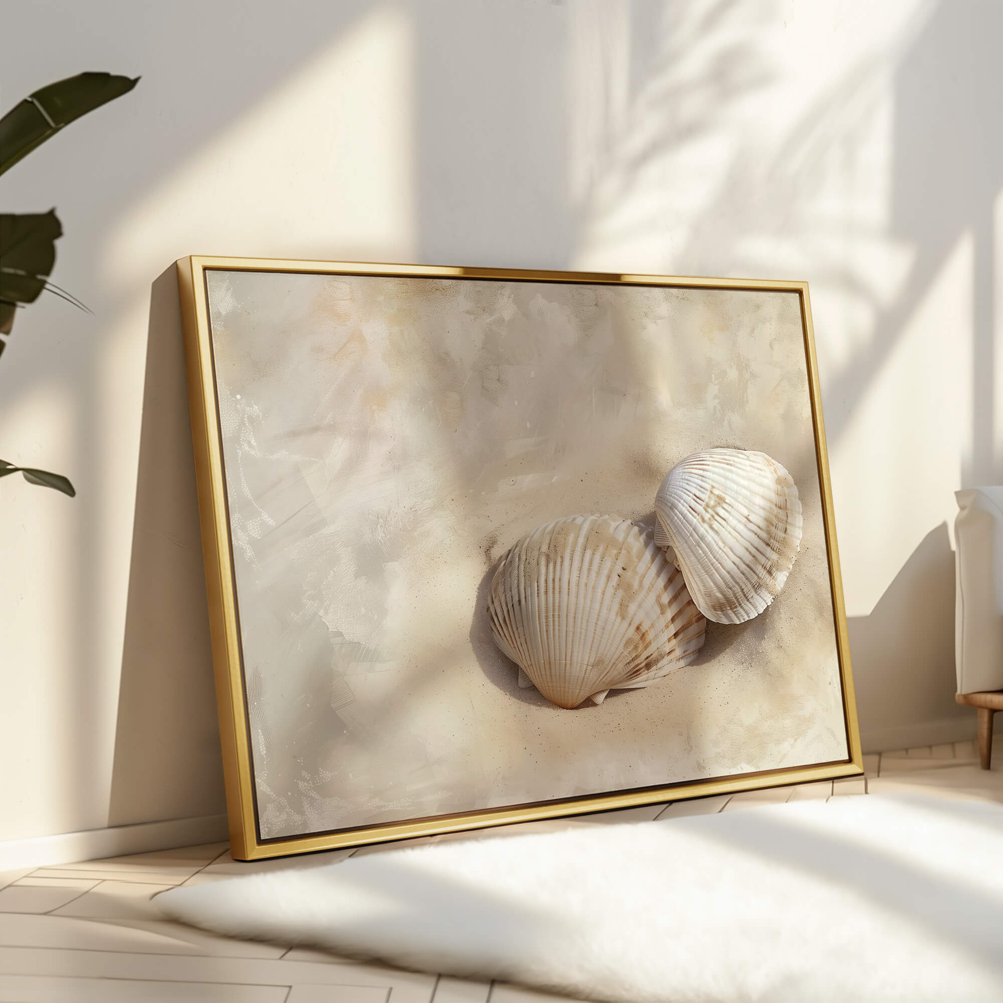 Golden Sands Duo Canvas Print Wall Art - Melrose Editions