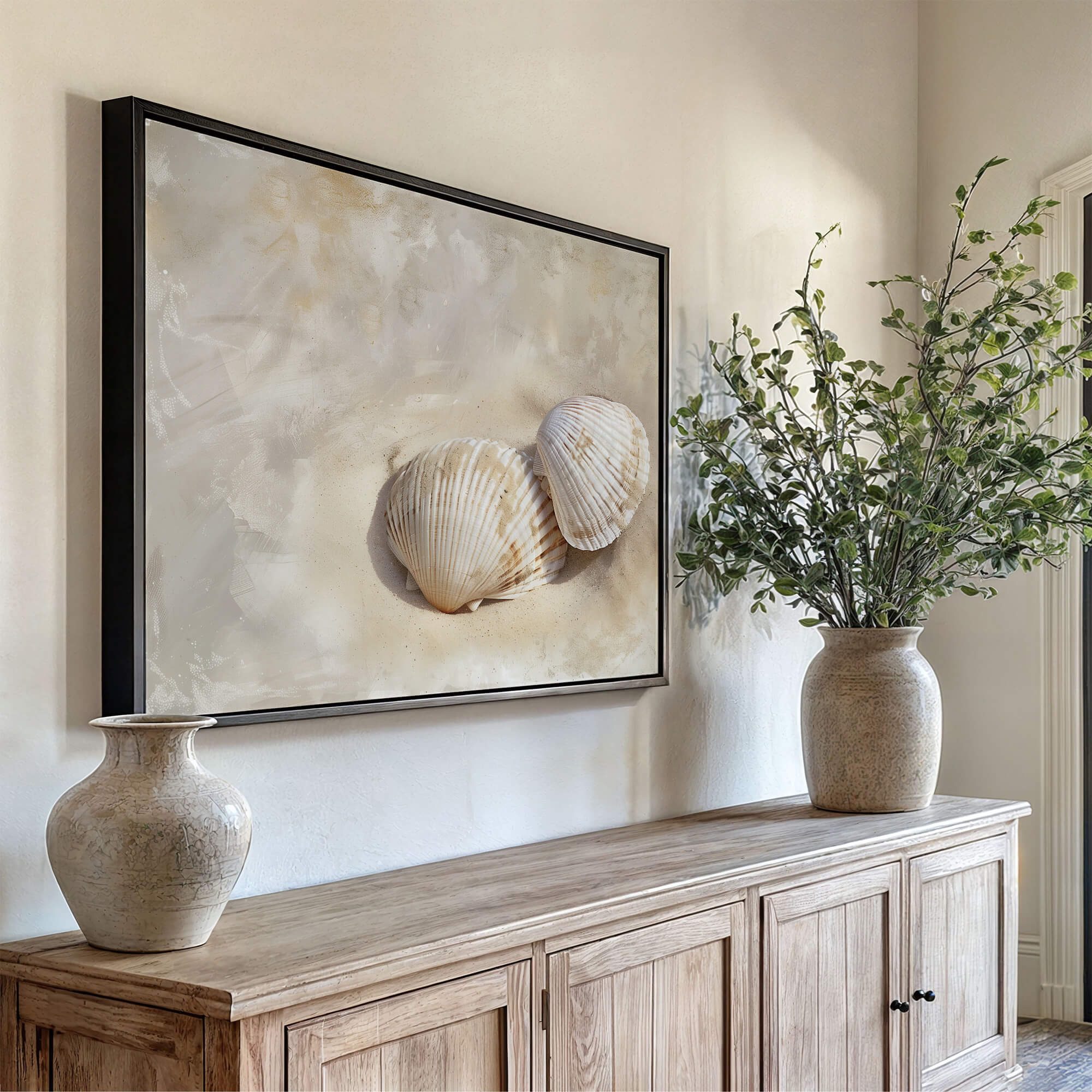 Golden Sands Duo Canvas Print Wall Art - Melrose Editions