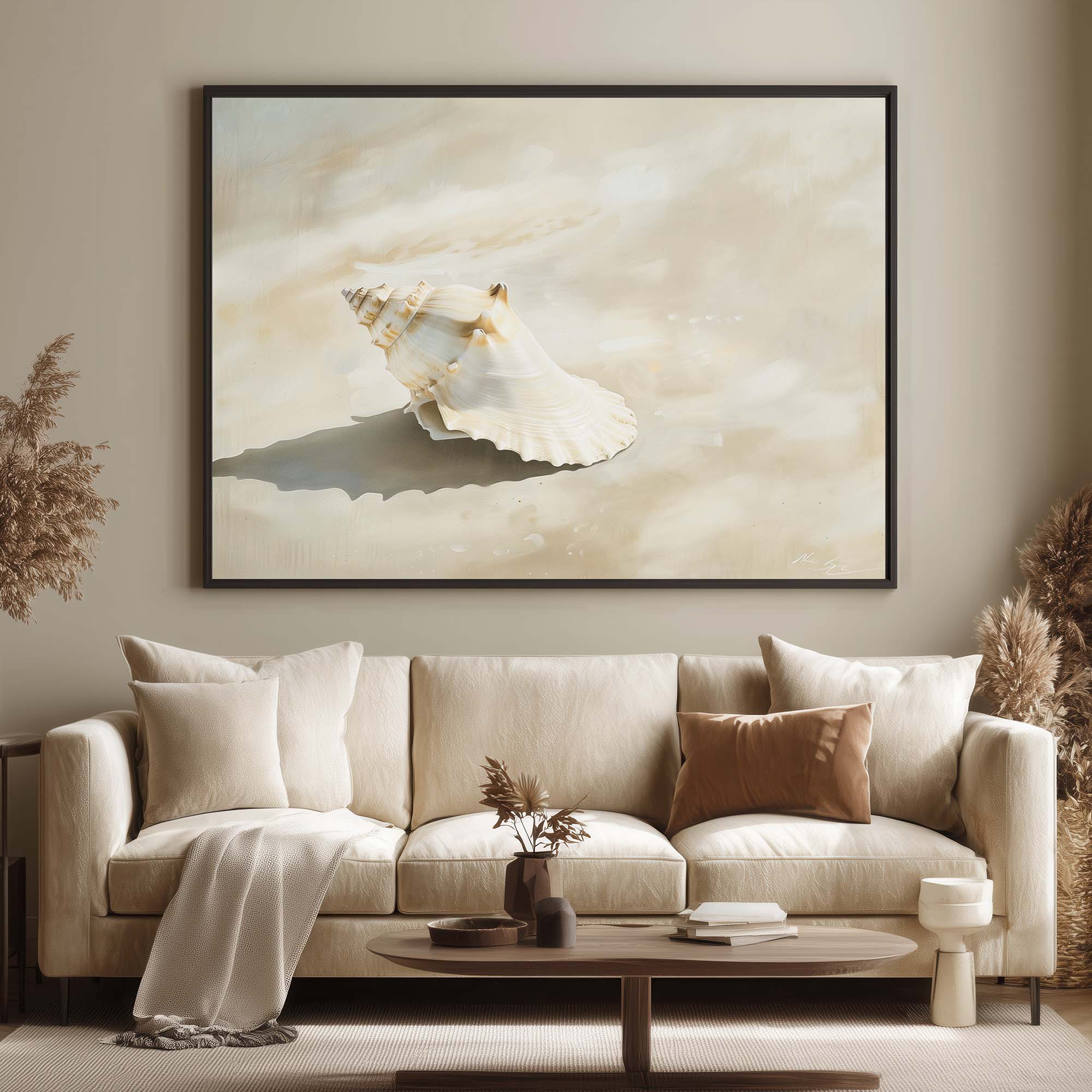 Golden Drift Canvas Print Wall Art - Melrose Editions