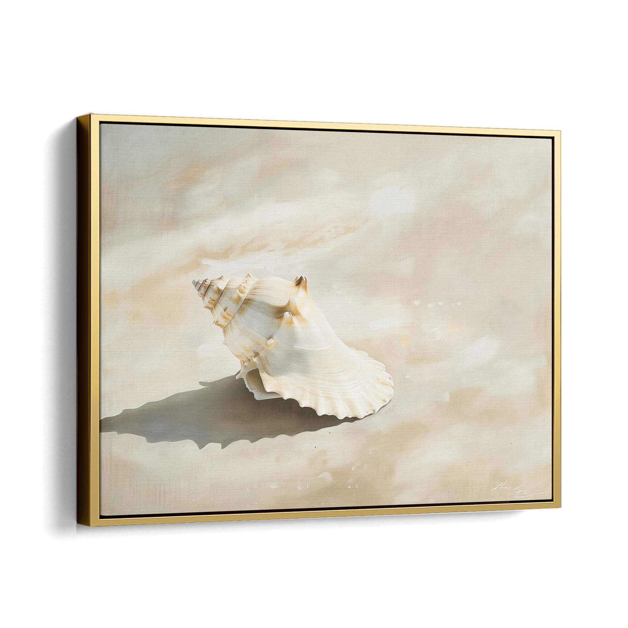 Golden Drift Canvas Print Gold Wall Art - Melrose Editions