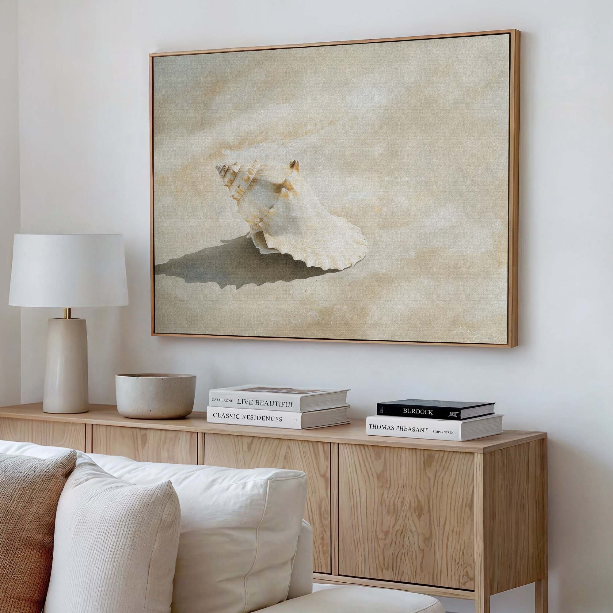 Golden Drift Canvas Print Wall Art - Melrose Editions