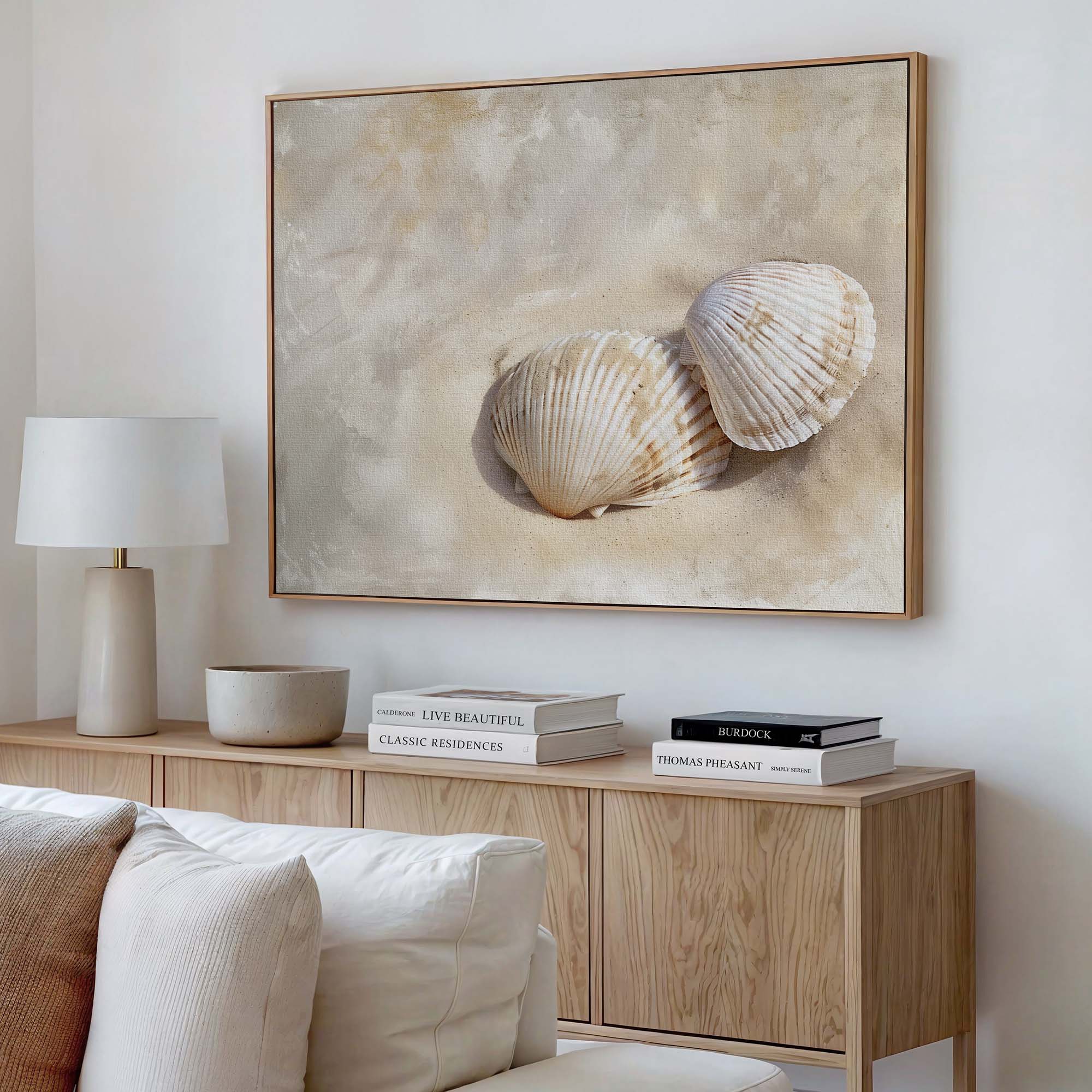 Golden Sands Duo Canvas Print Wall Art - Melrose Editions