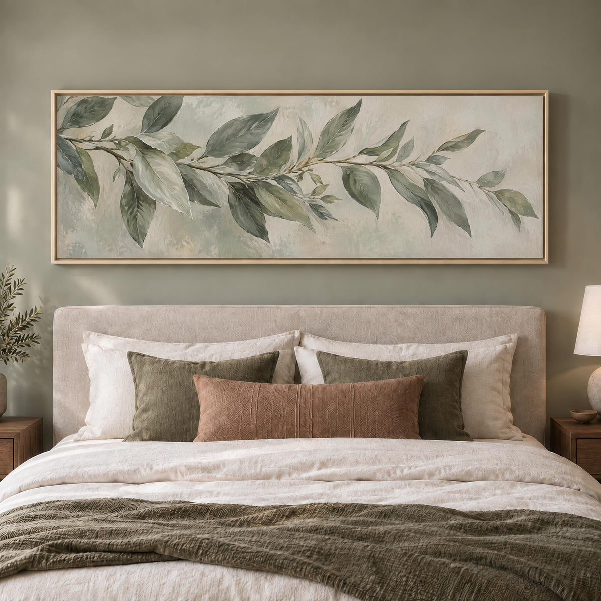 Leaf Study Canvas Print Wall Art - Melrose Editions