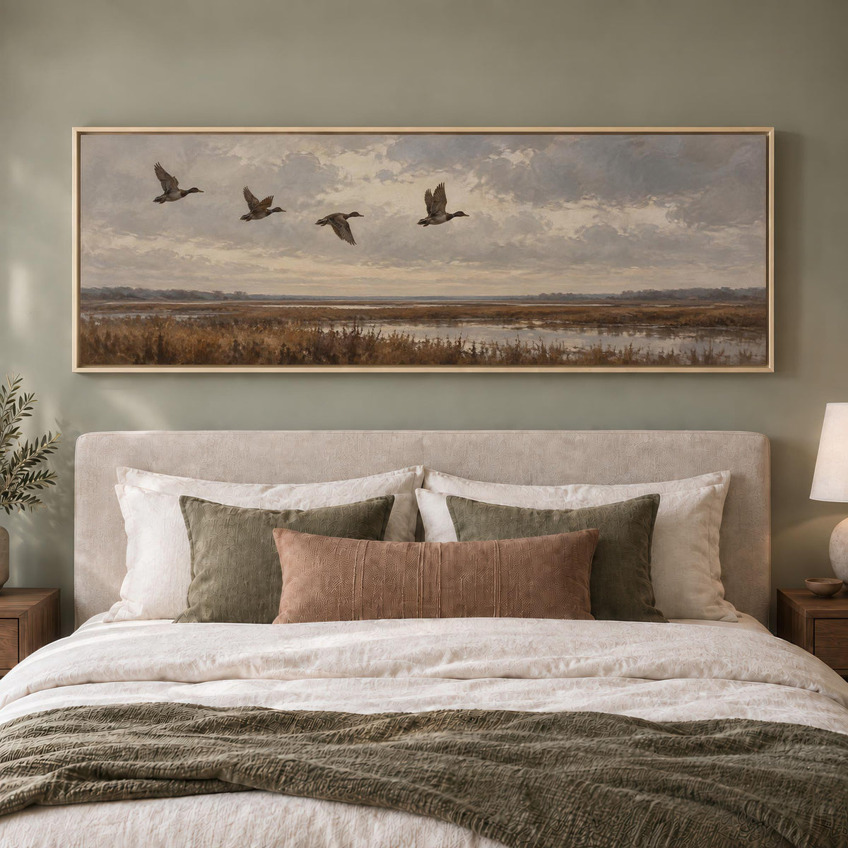 Marsh Flight Canvas Print Wall Art - Melrose Editions