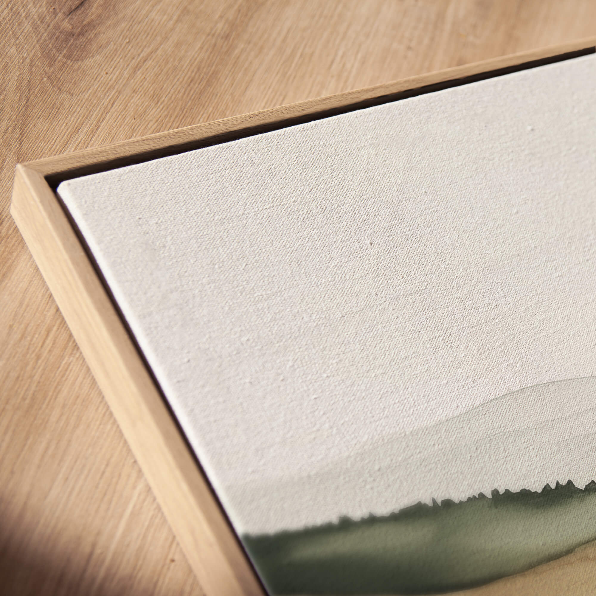 Meadow No1 Framed Canvas Wall Art - Melrose Editions