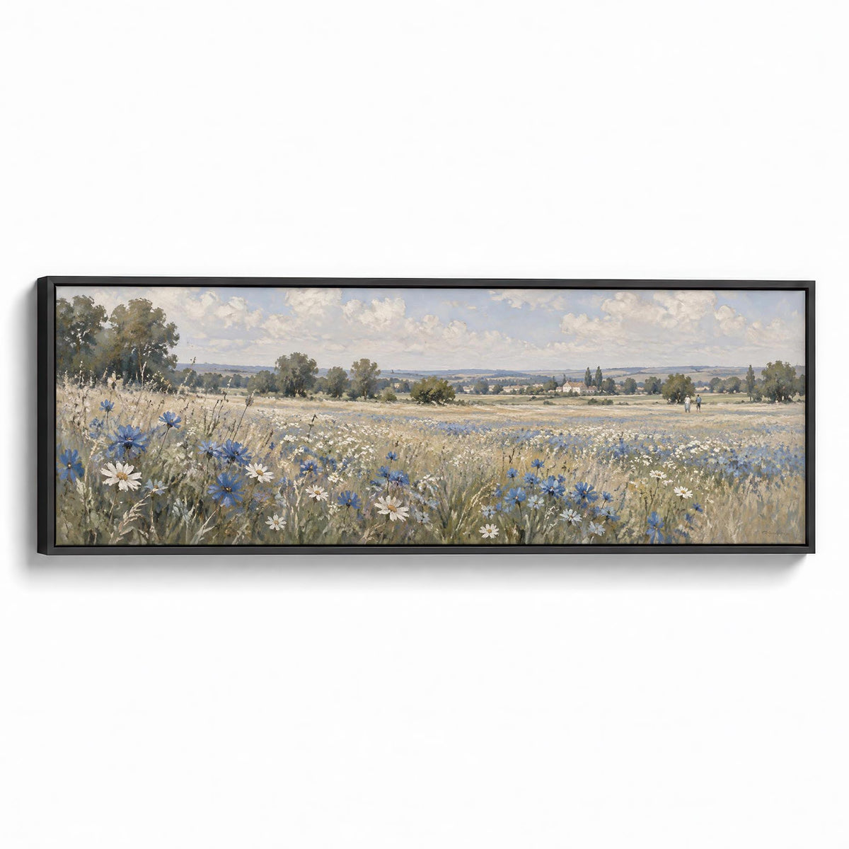 Meadow Air Canvas Print Black Wall Art - Melrose Editions