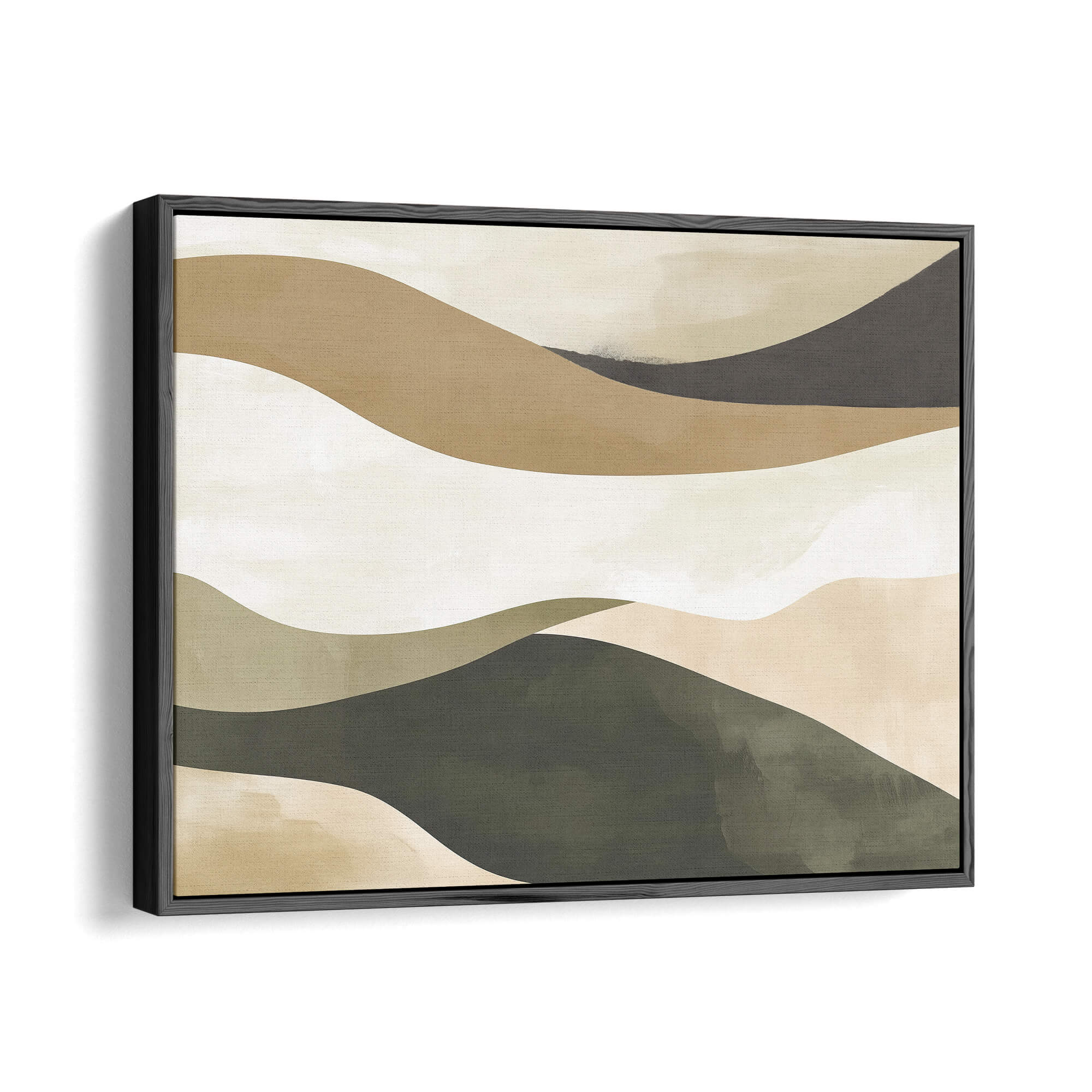 Mesa Framed Canvas Black Wall Art - Melrose Editions