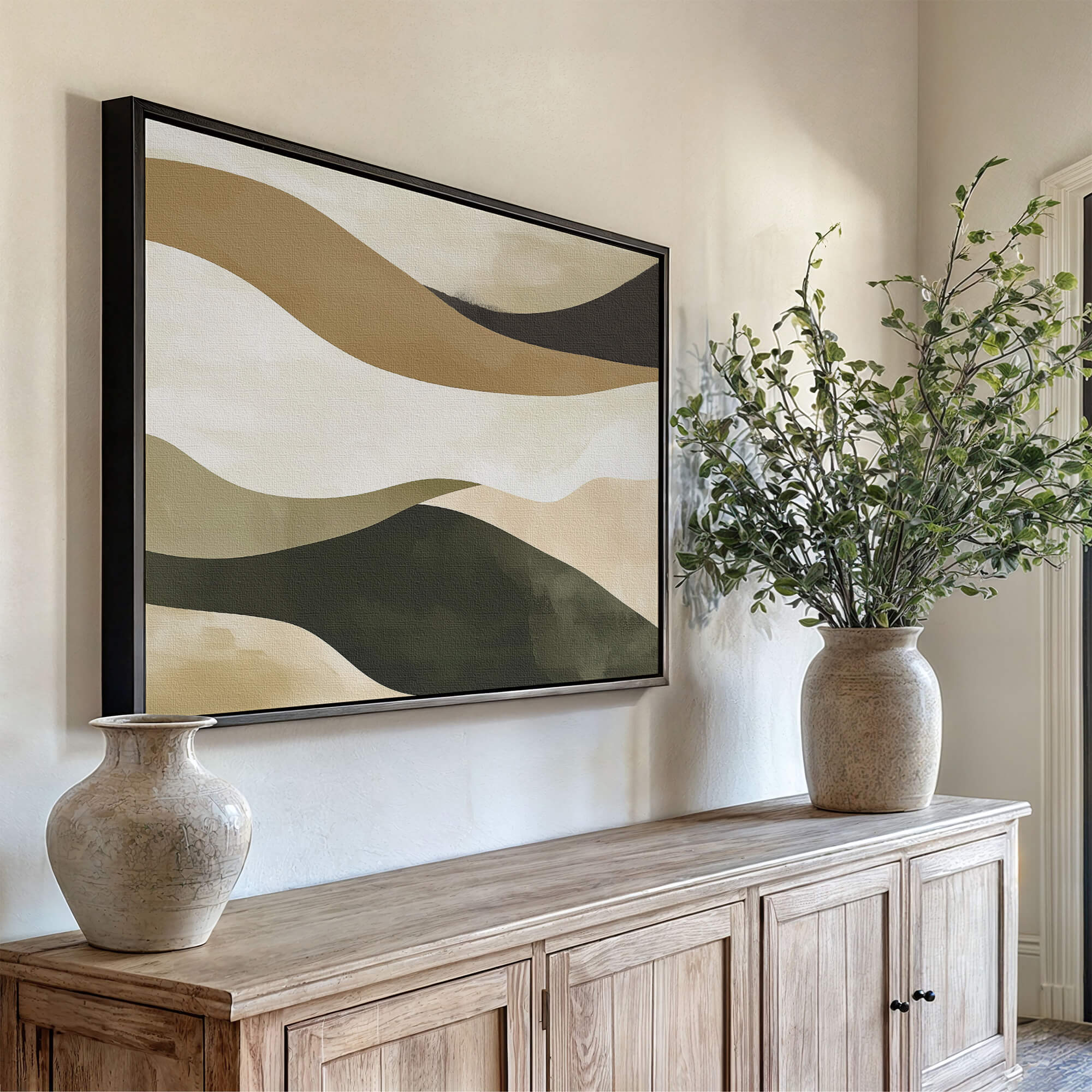 Mesa Framed Canvas Wall Art - Melrose Editions