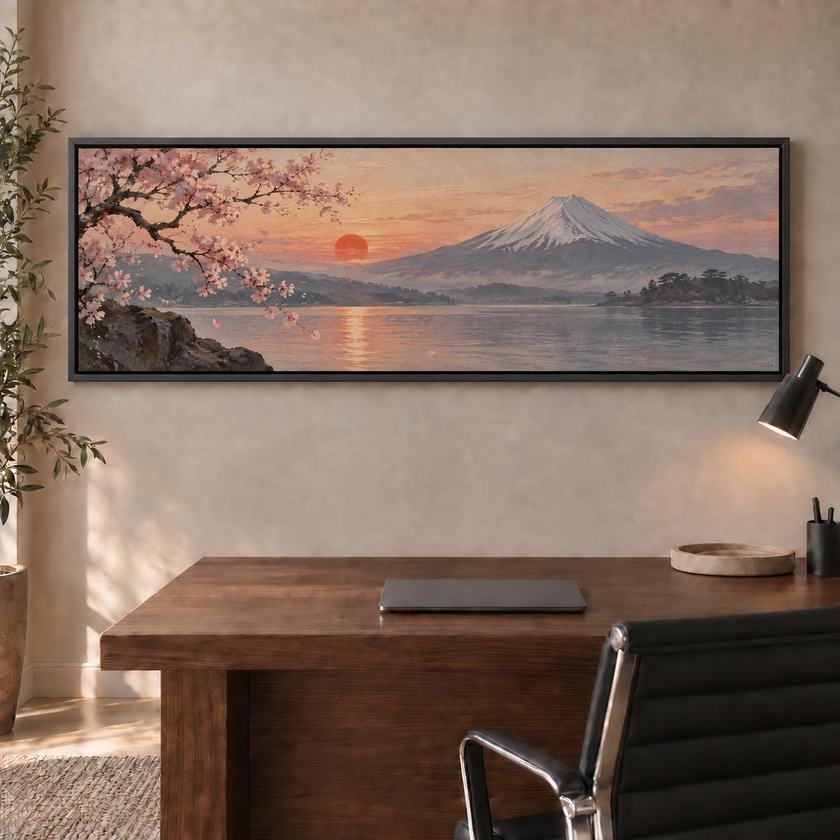 Mountain Blossom Canvas Print Wall Art - Melrose Editions