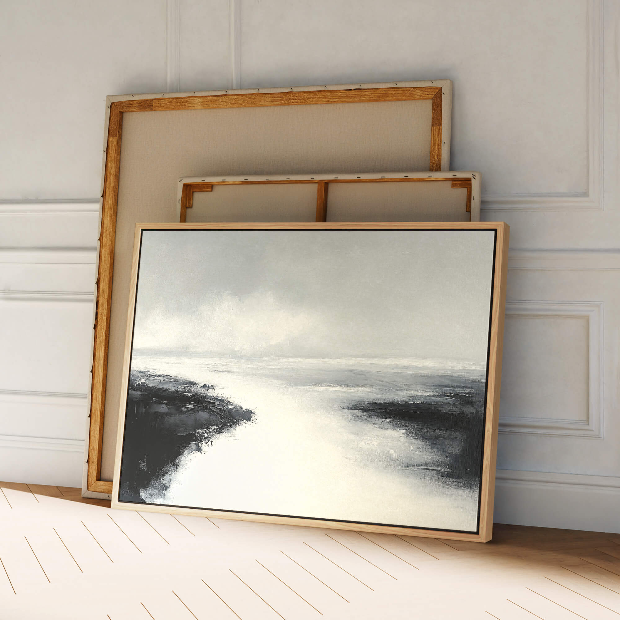 Northern Tide Framed Canvas Wall Art - Melrose Editions