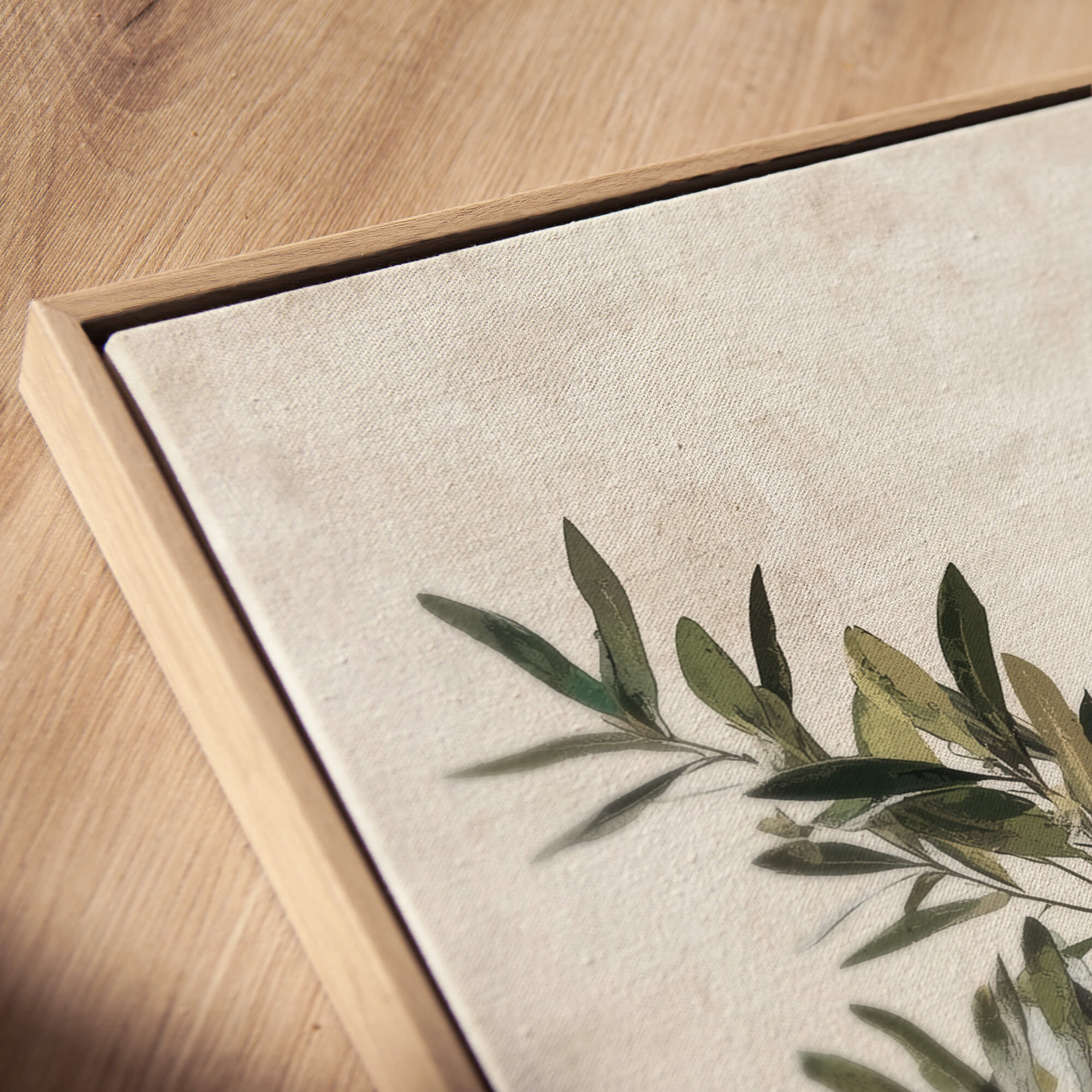 Olive Still Life No.9 Canvas Print Wall Art - Melrose Editions