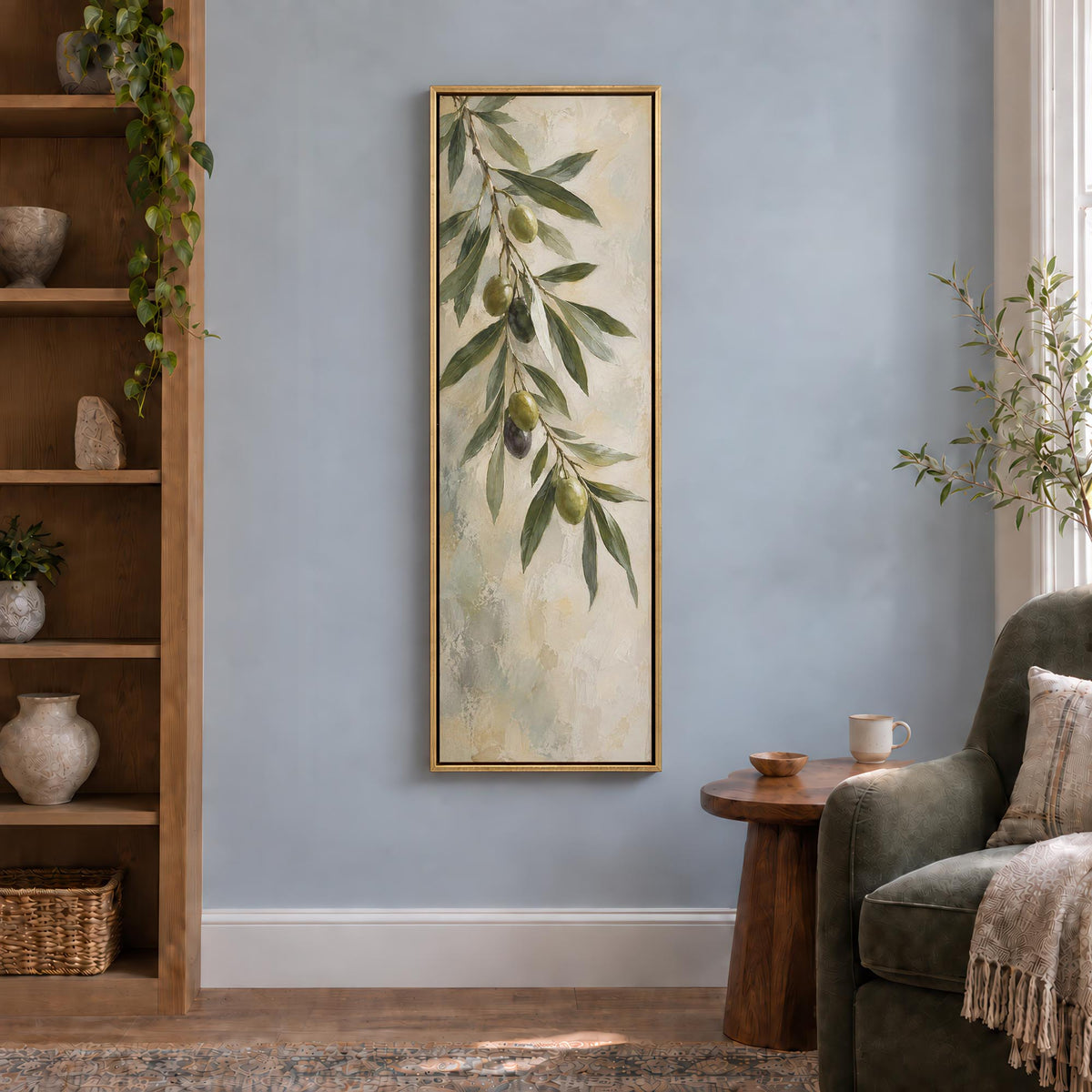 Olive Bough Canvas Print Wall Art - Melrose Editions
