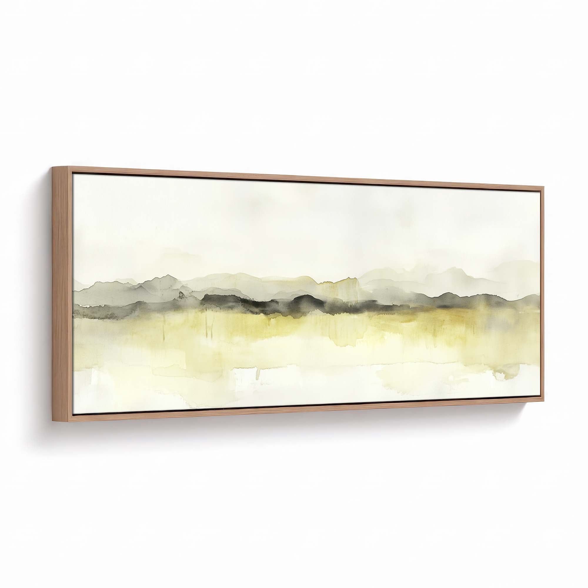 Olive Mountain Canvas Print Natural Wall Art - Melrose Editions