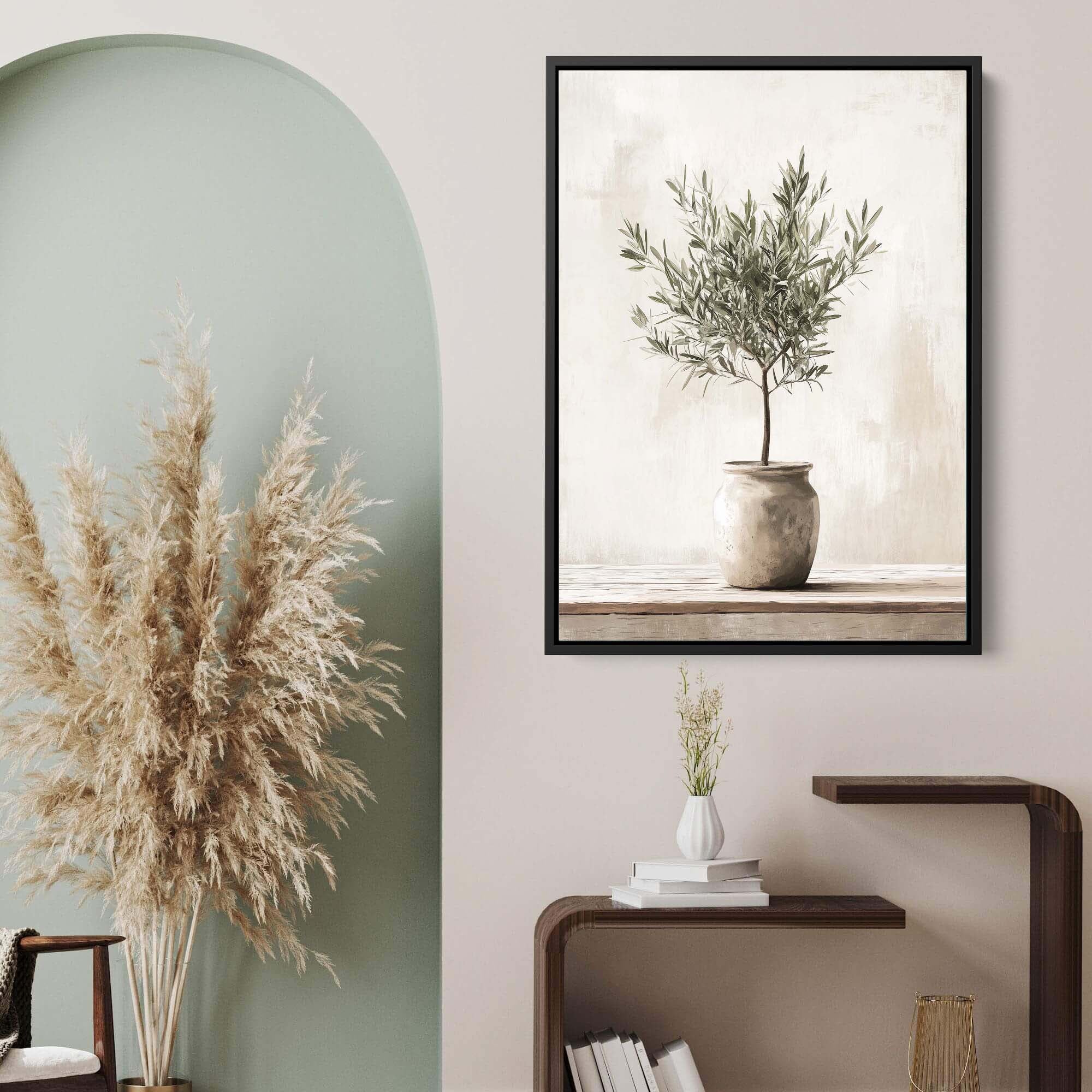 Olive Still Life No.10 Canvas Print Wall Art - Melrose Editions
