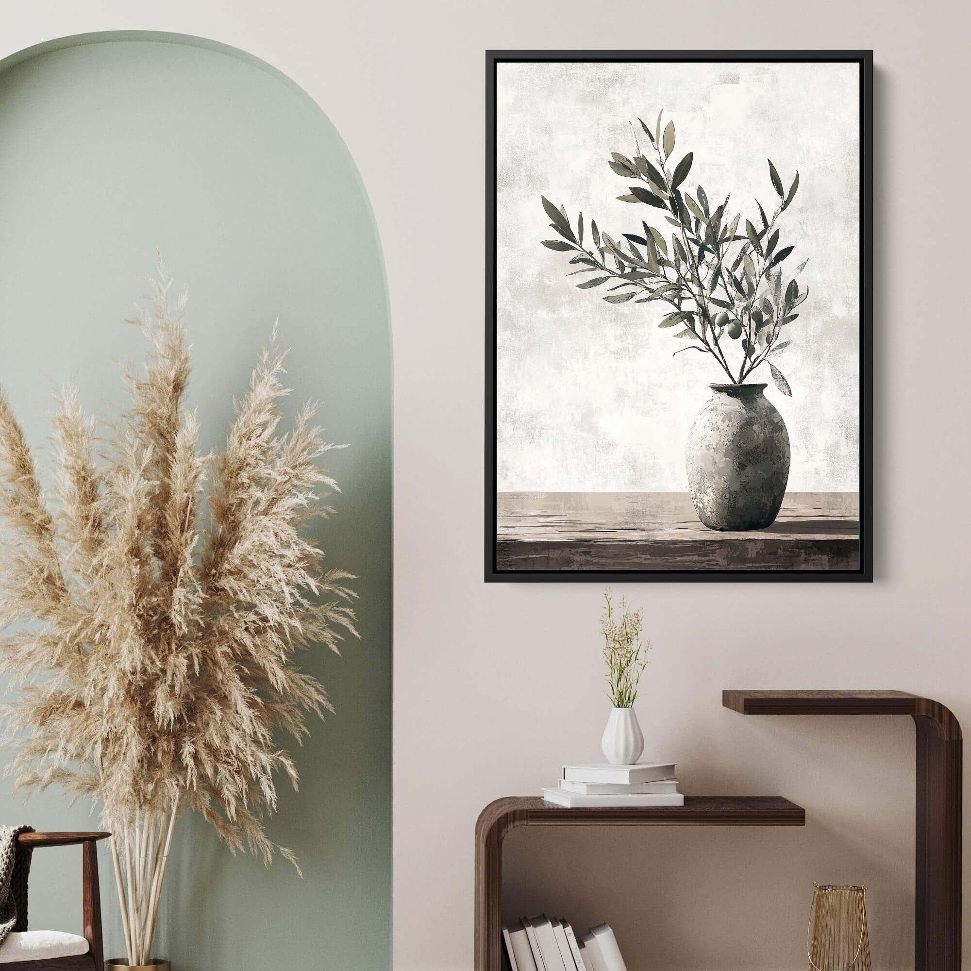 Olive Still Life No.1 Canvas Print Wall Art - Melrose Editions