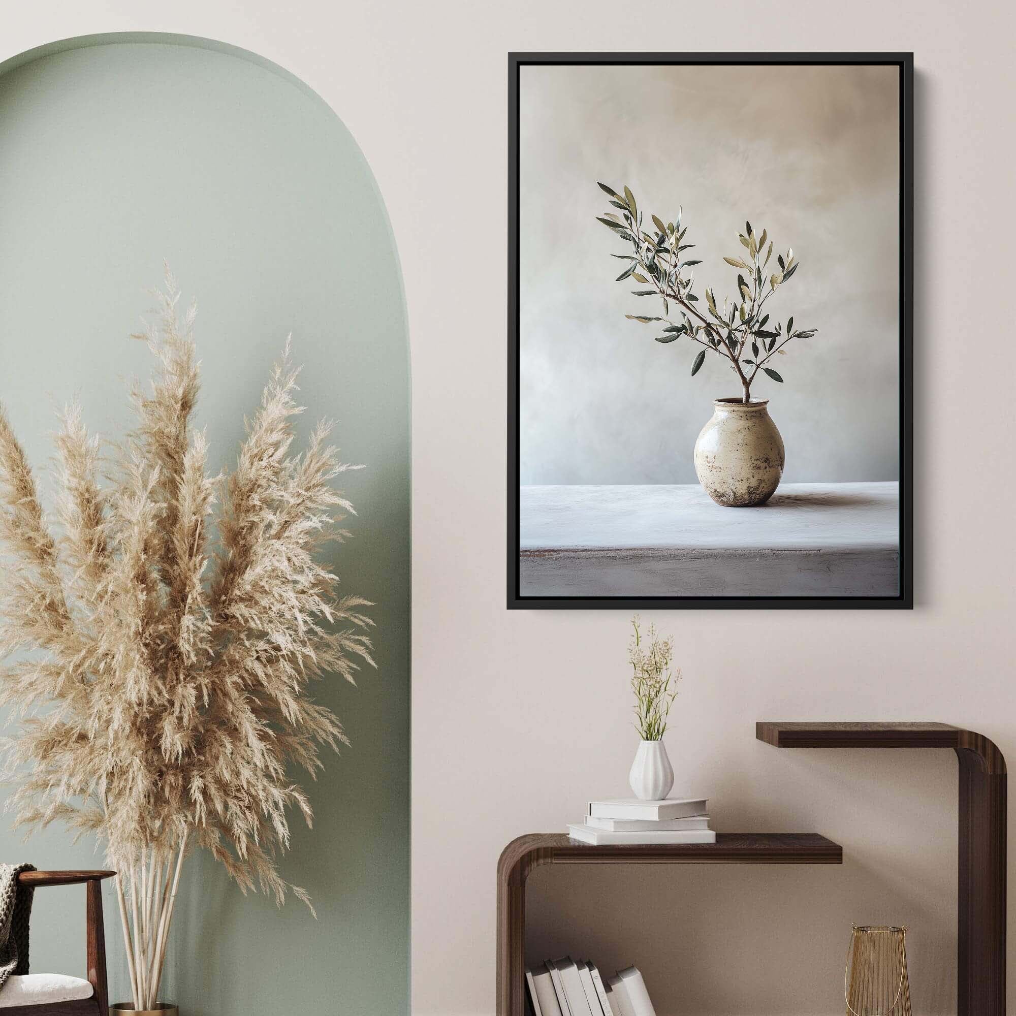 Olive Still Life No.3 Canvas Print Wall Art - Melrose Editions